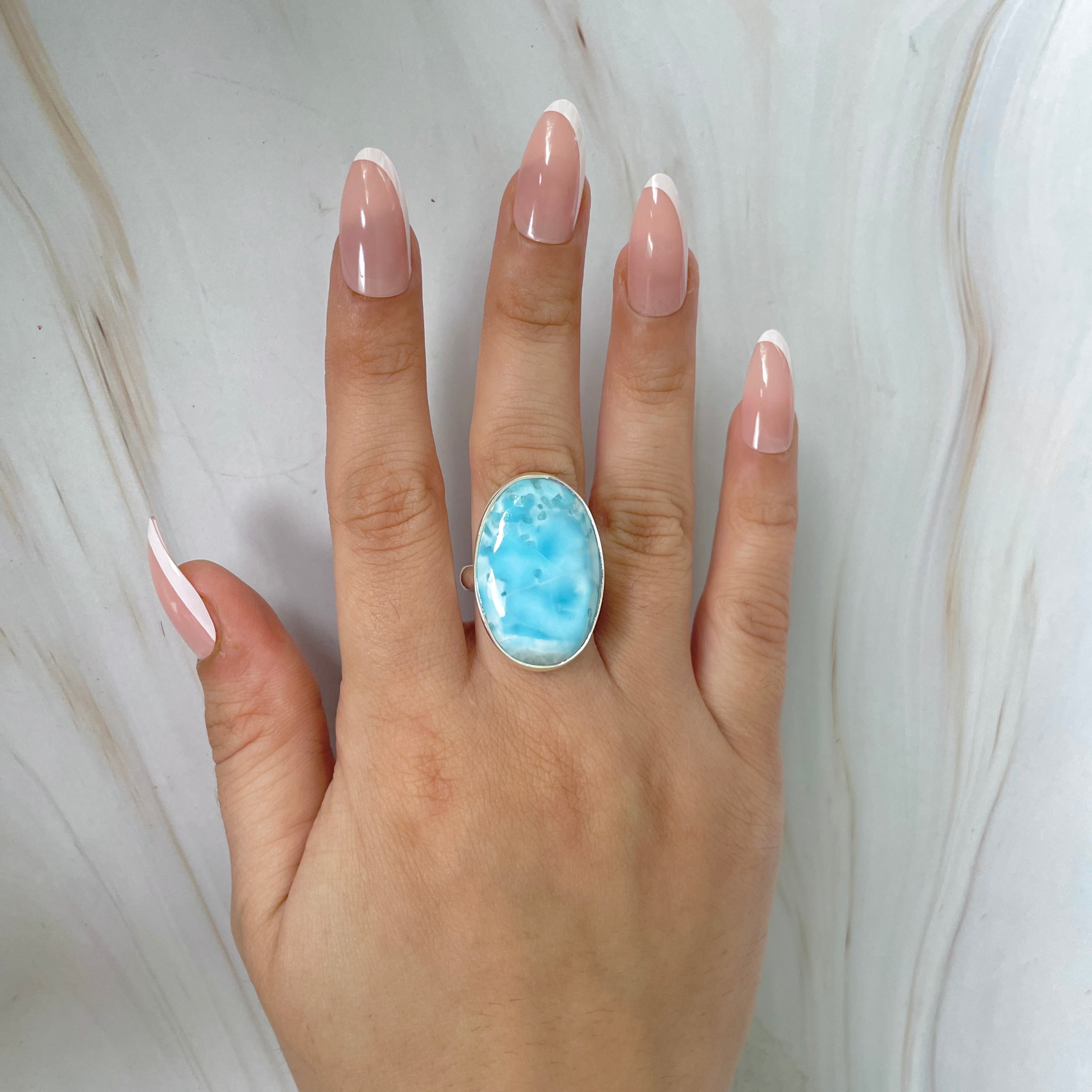 Larimar Ring-(LAR-2-124)