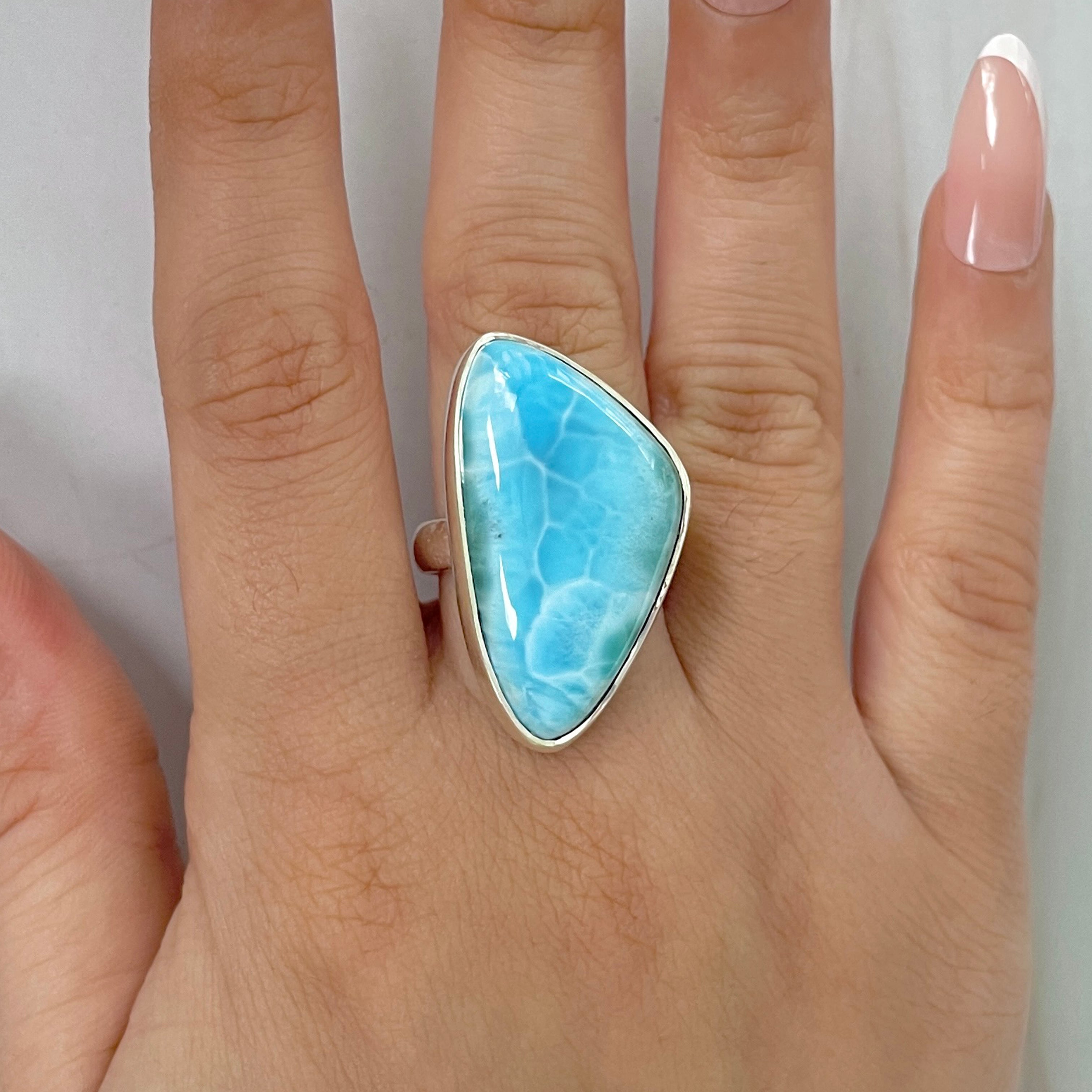 Larimar Ring-(LAR-2-128)
