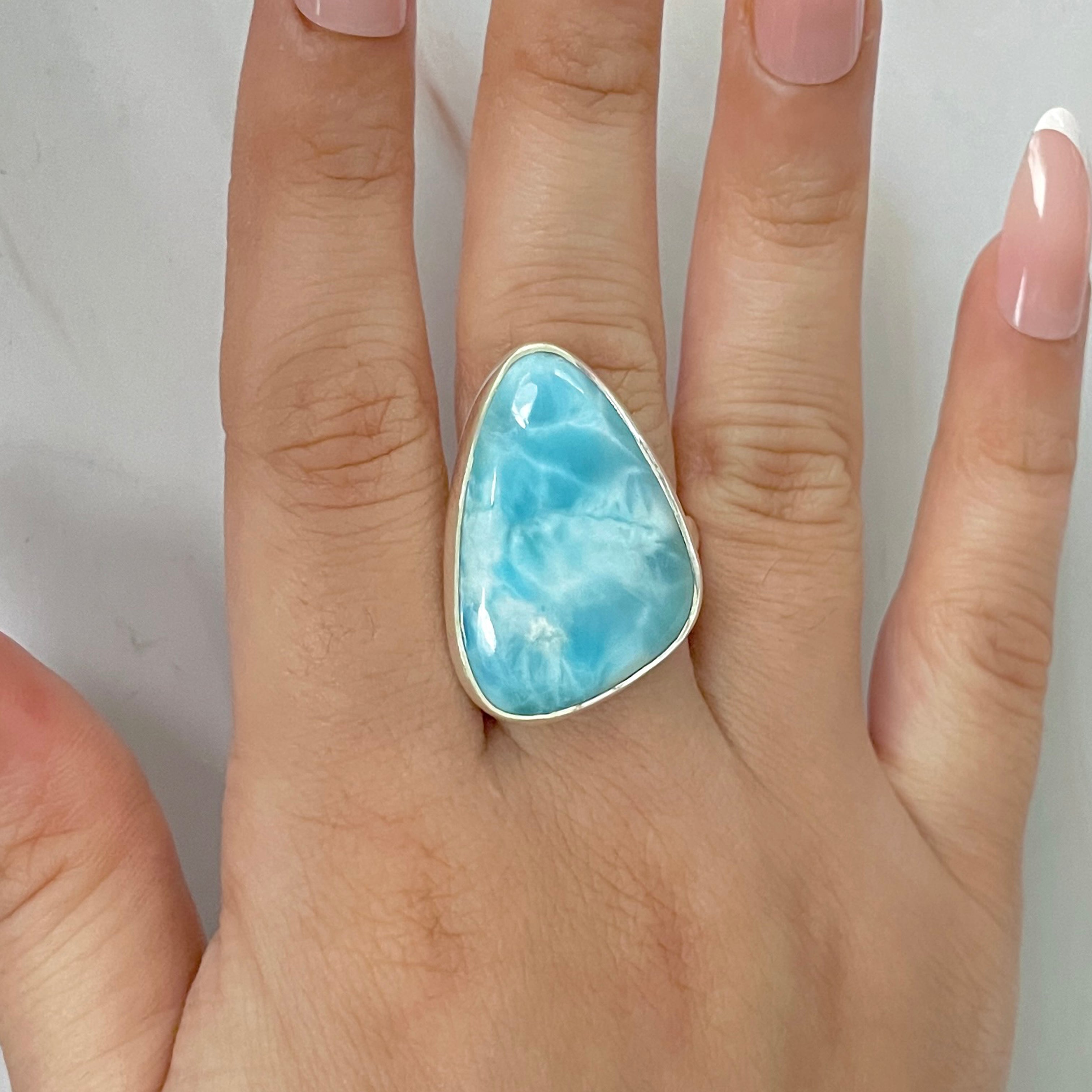 Larimar Ring-(LAR-2-129)