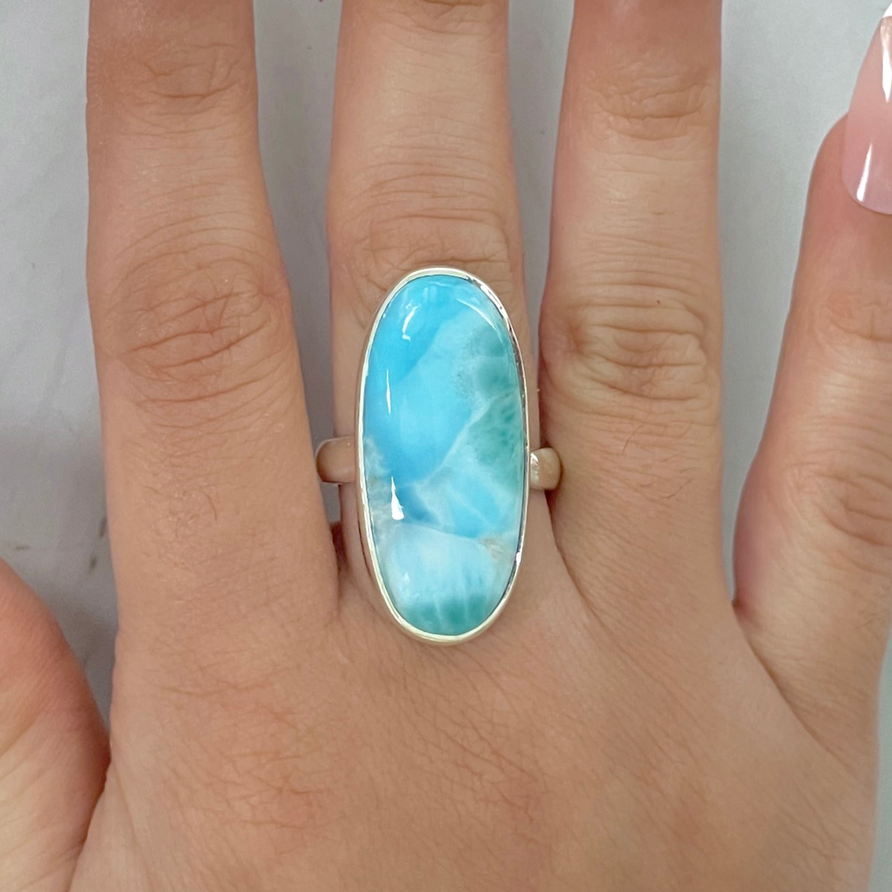 Larimar Ring-(LAR-2-152)