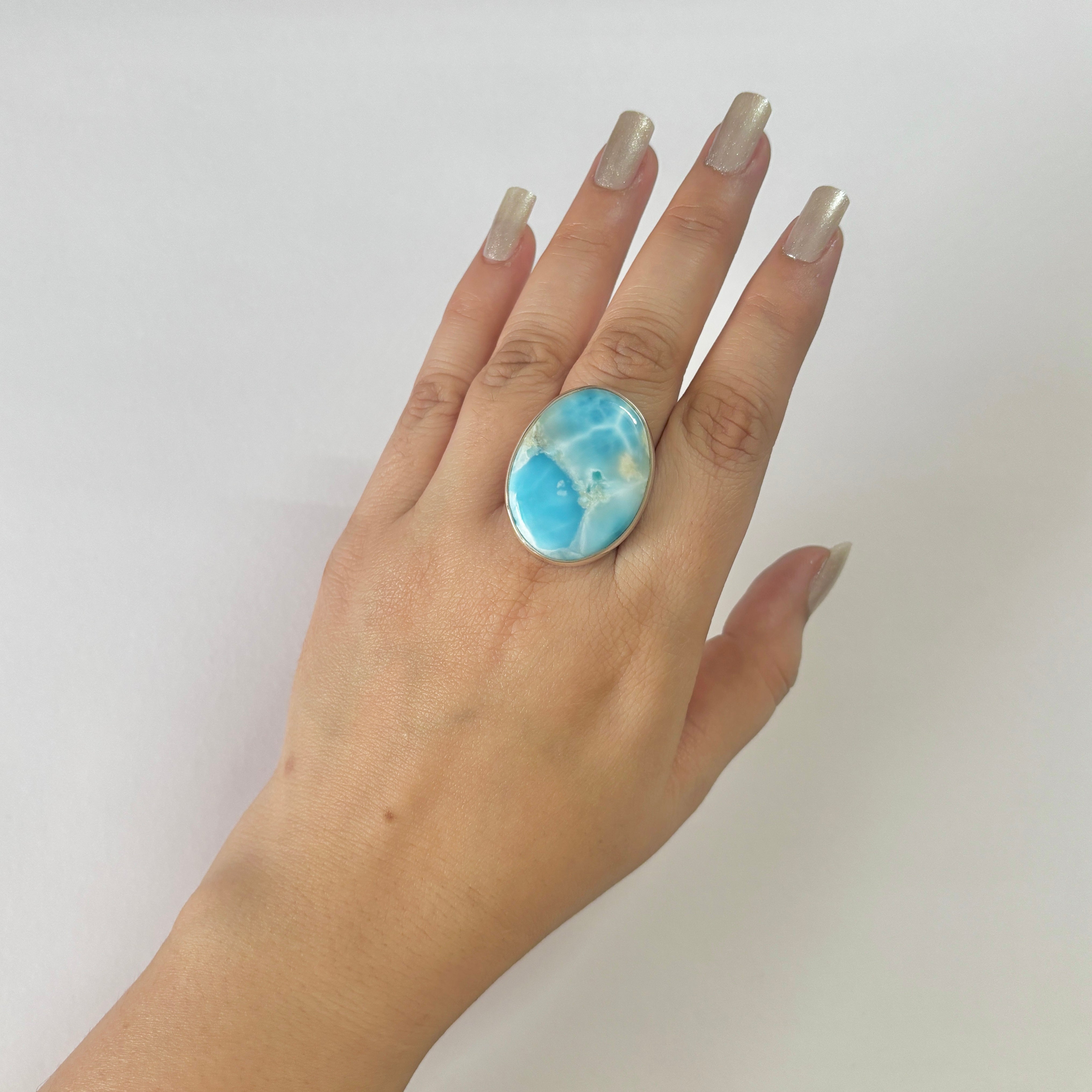 Larimar Ring-(LAR-2-156)