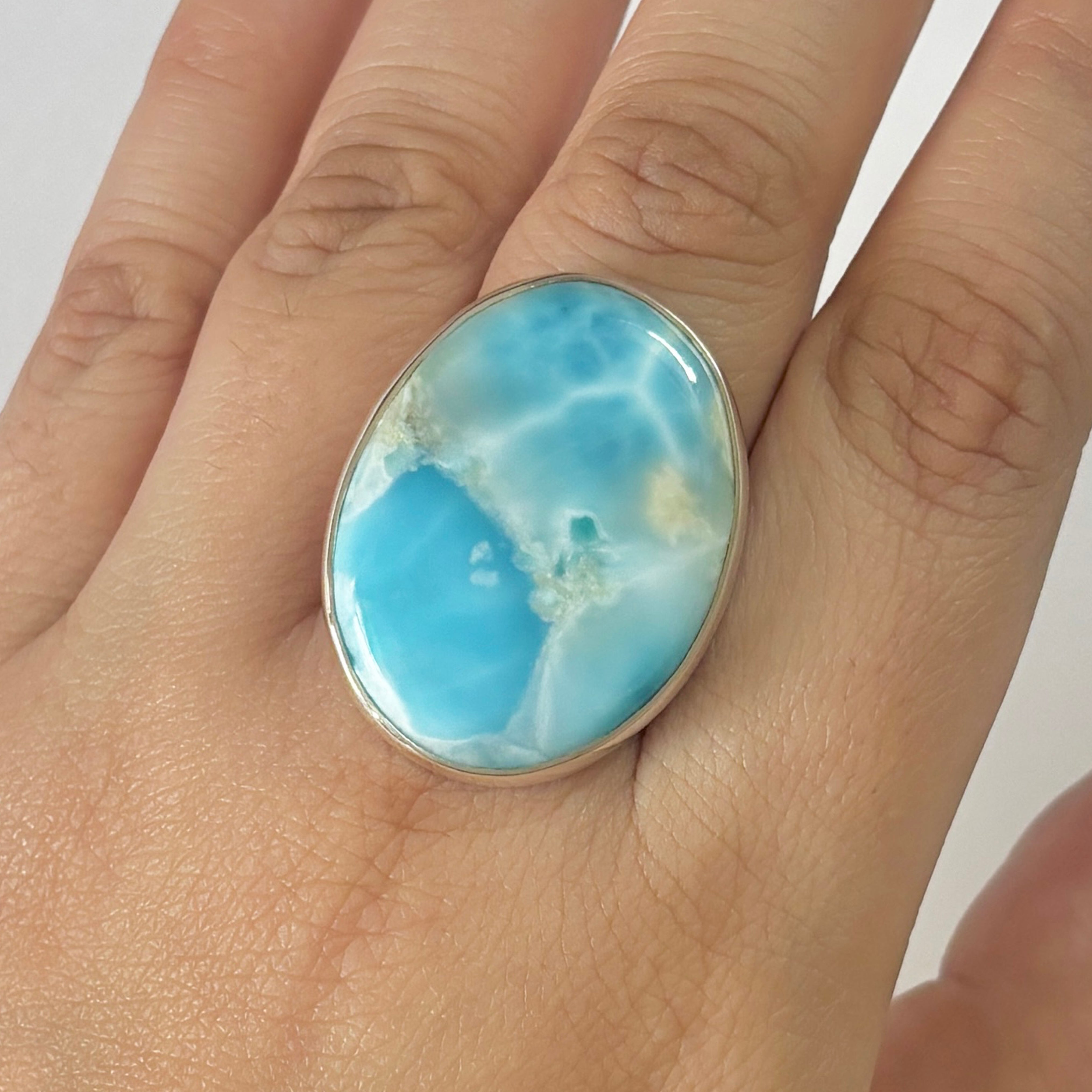 Larimar Ring-(LAR-2-156)