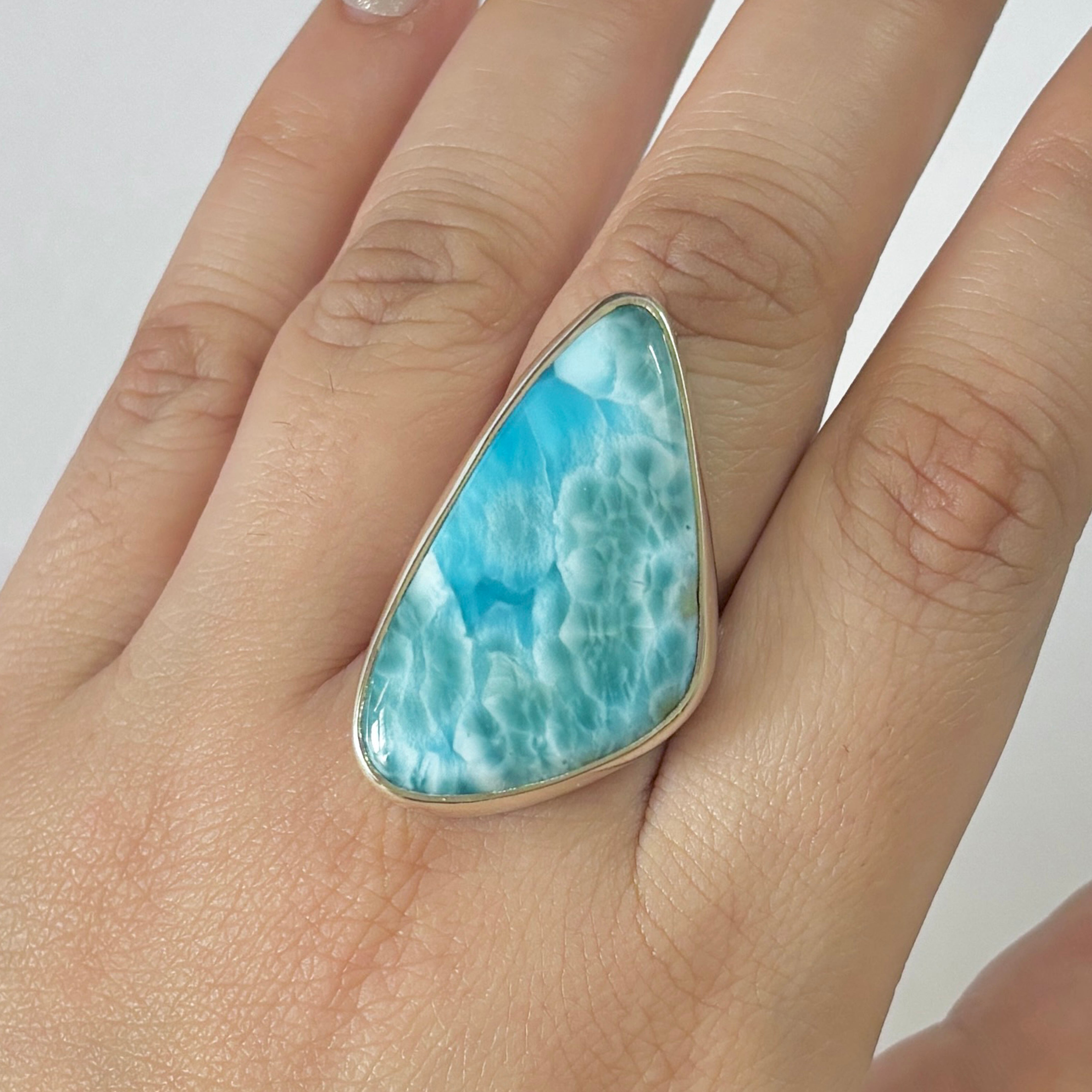 Larimar Ring-(LAR-2-160)