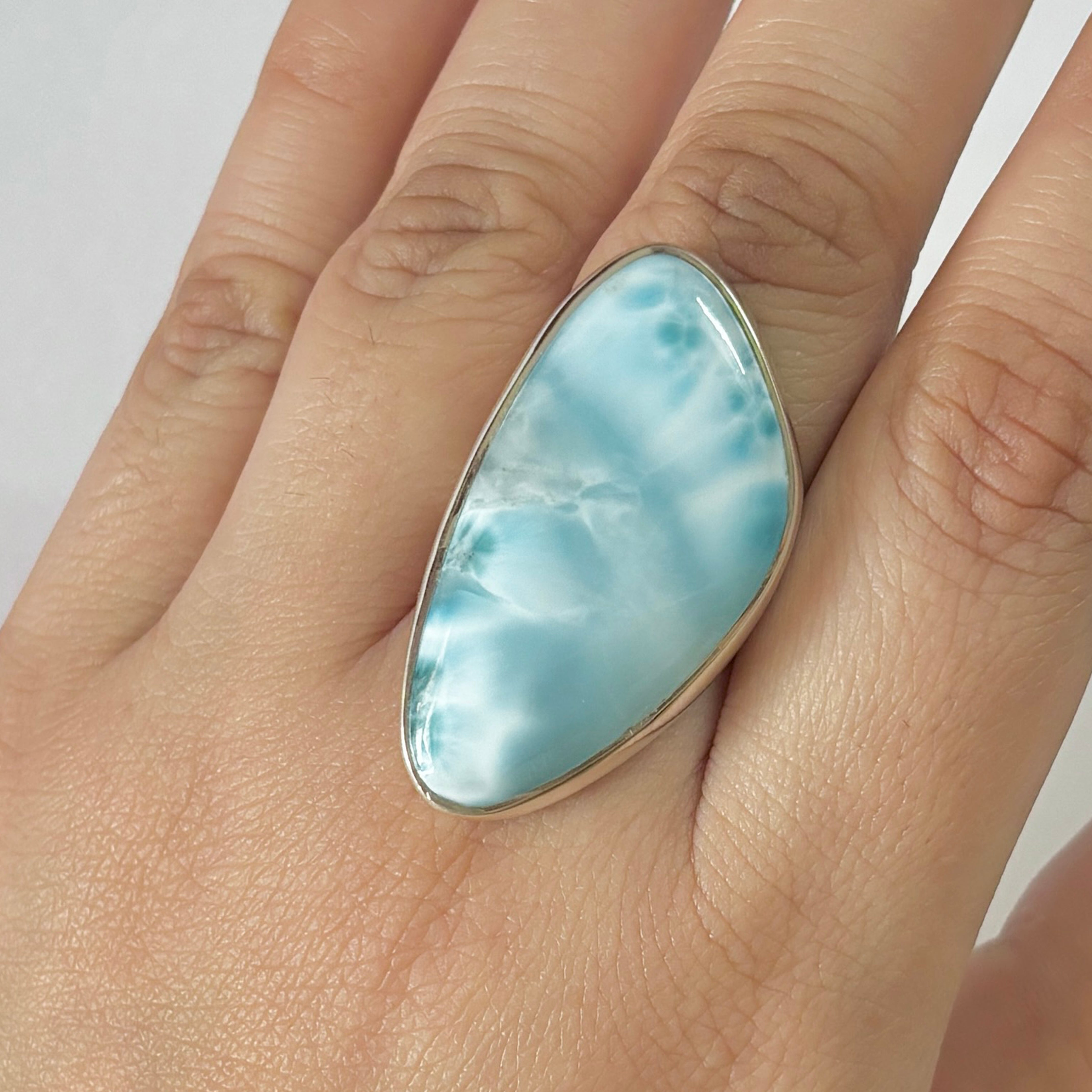 Larimar Ring-(LAR-2-165)