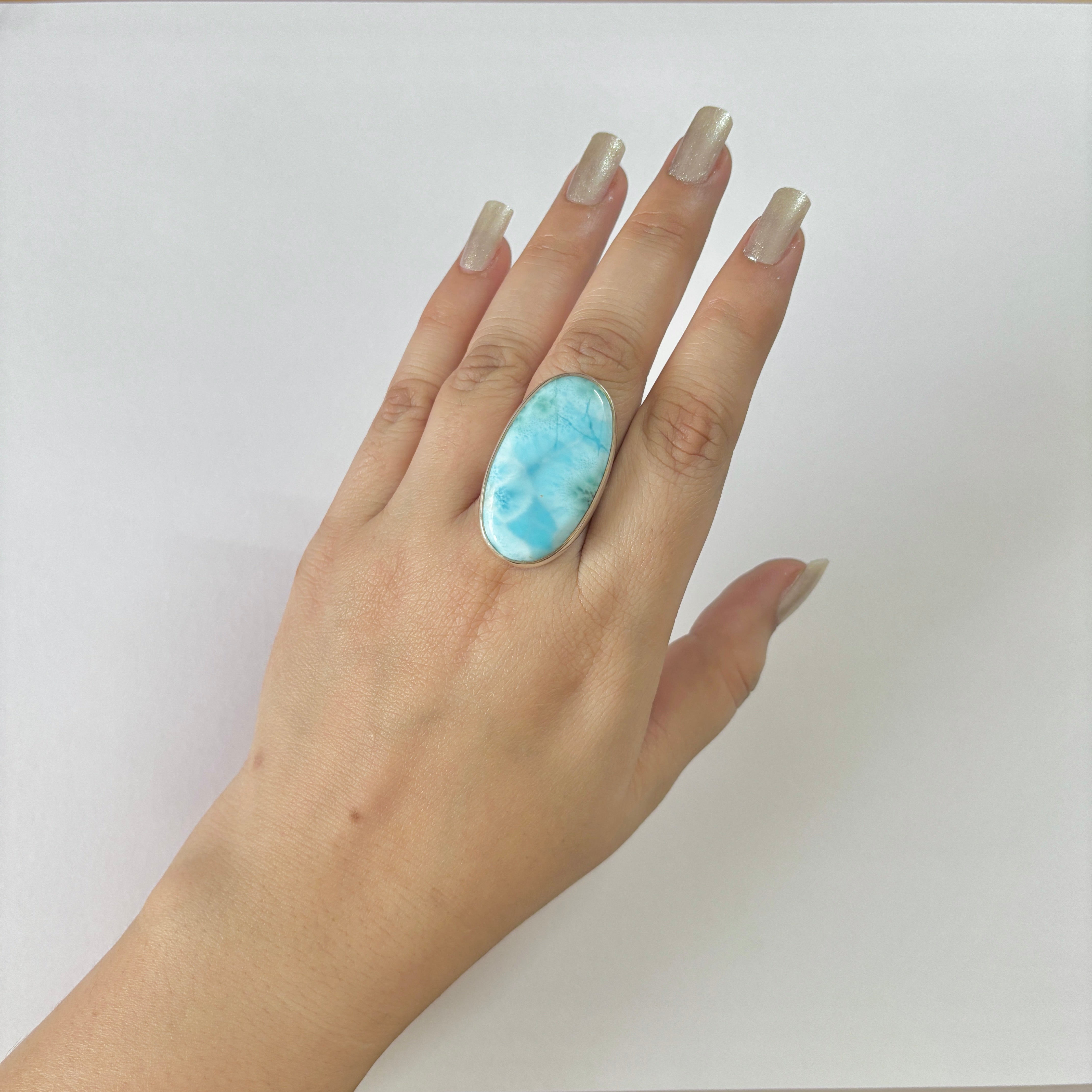Larimar Ring-(LAR-2-166)