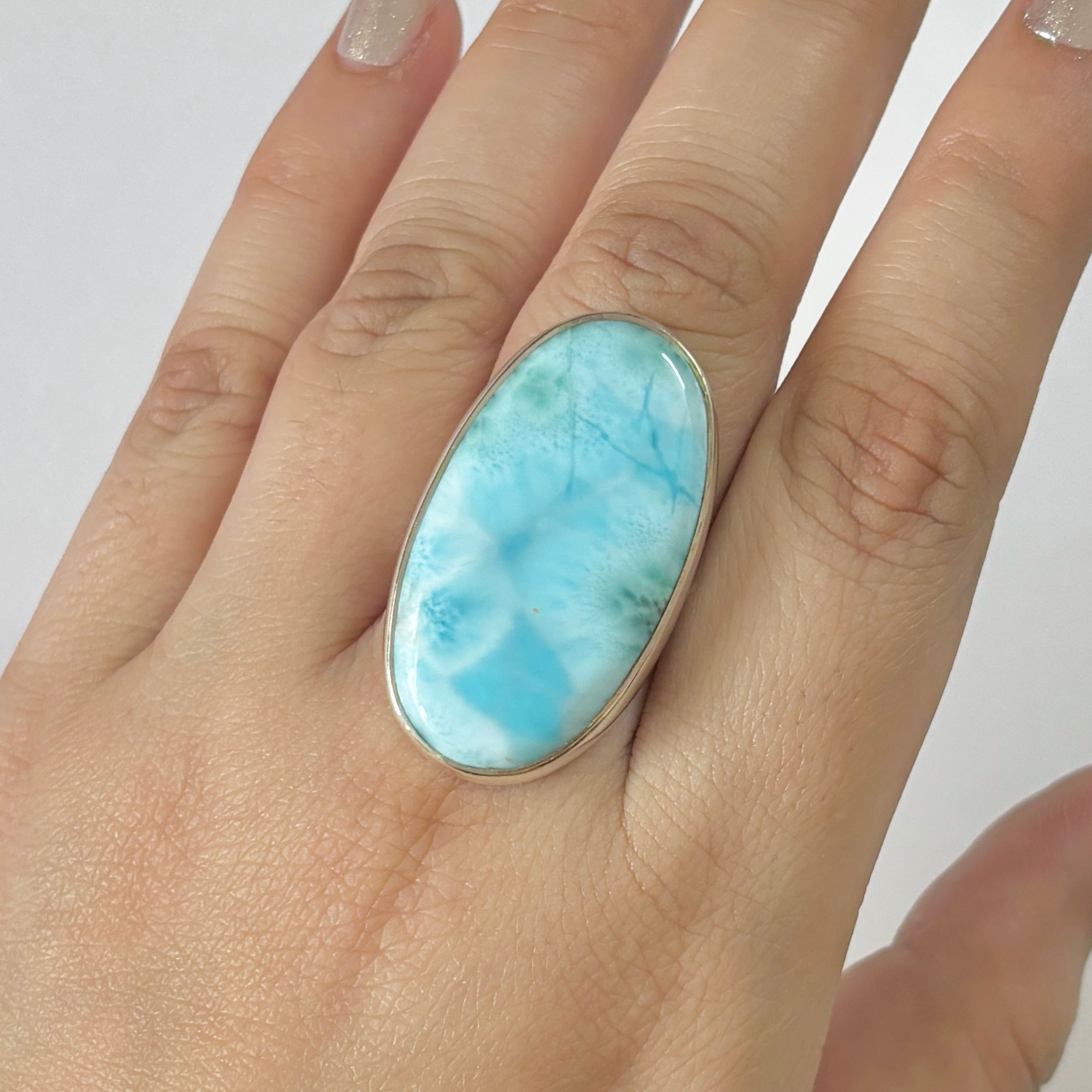 Larimar Ring-(LAR-2-166)