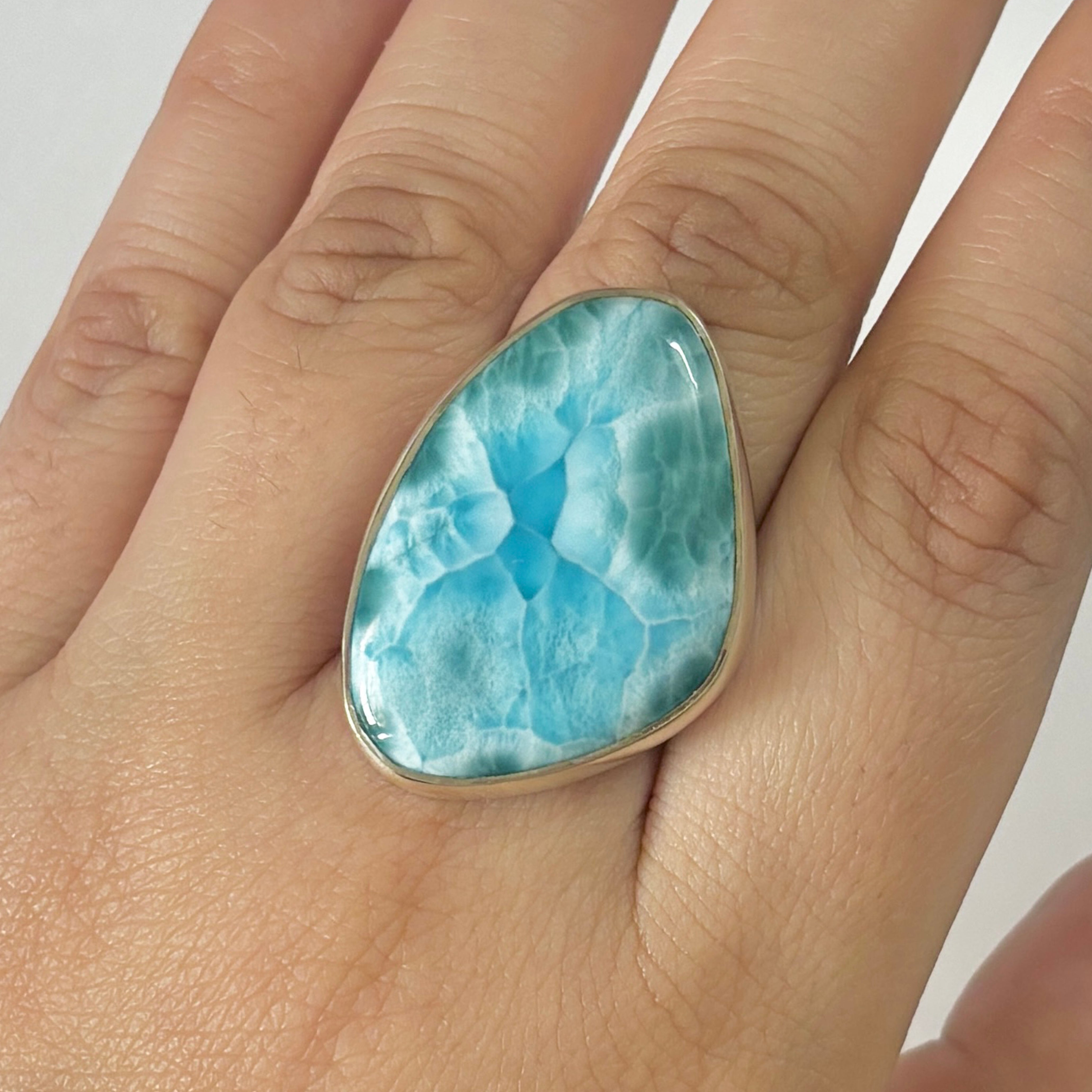 Larimar Ring-(LAR-2-167)