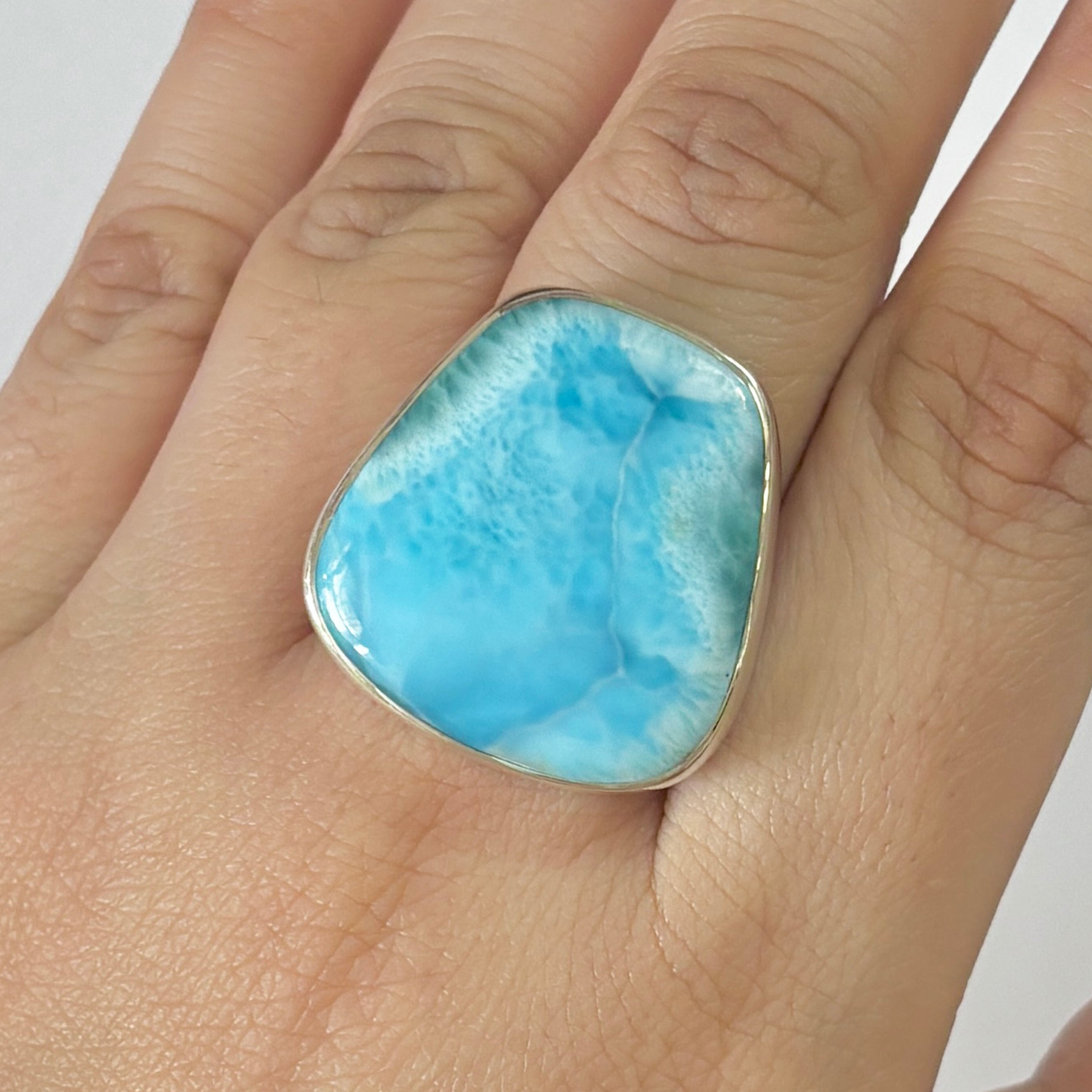 Larimar Ring-(LAR-2-177)