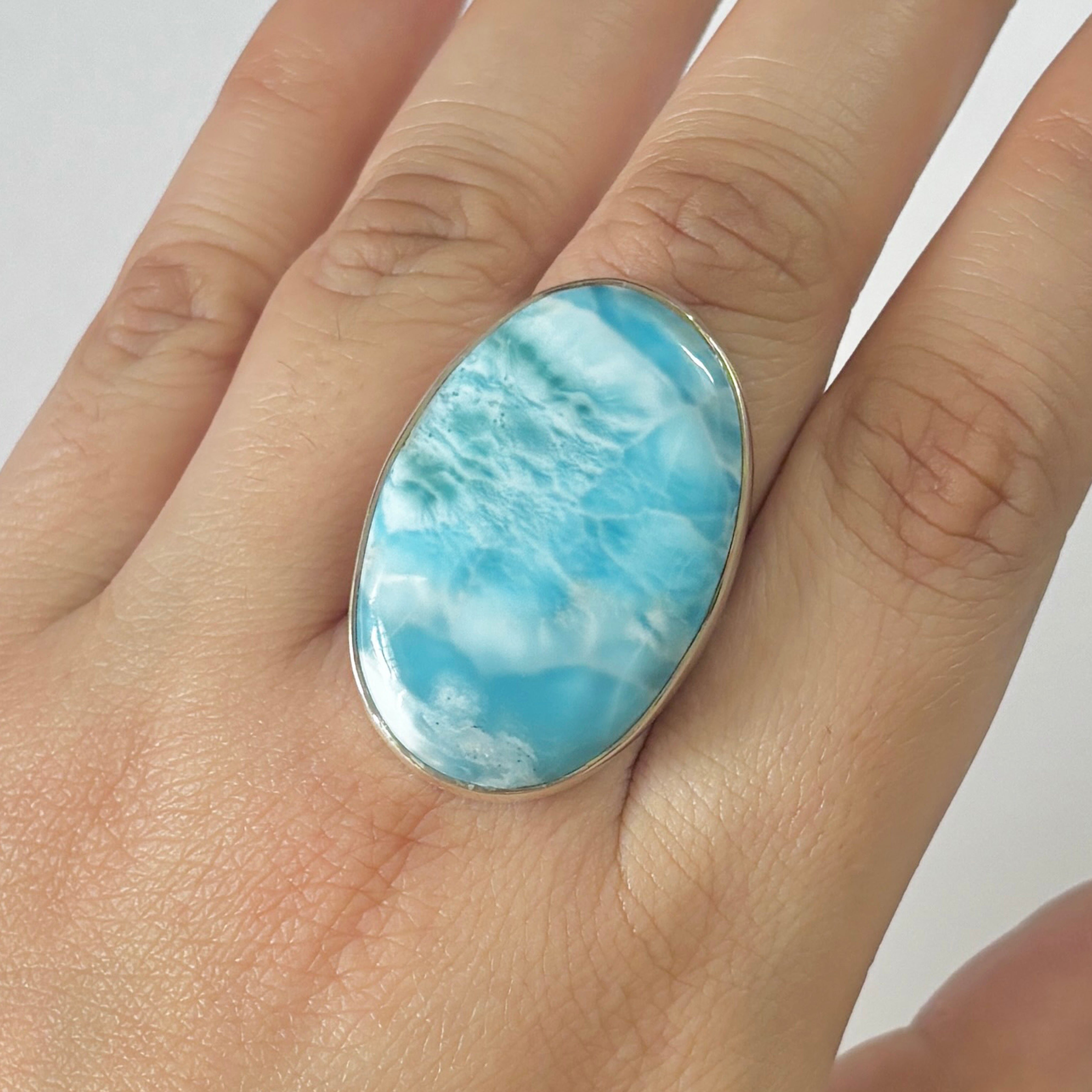 Larimar Ring-(LAR-2-182)