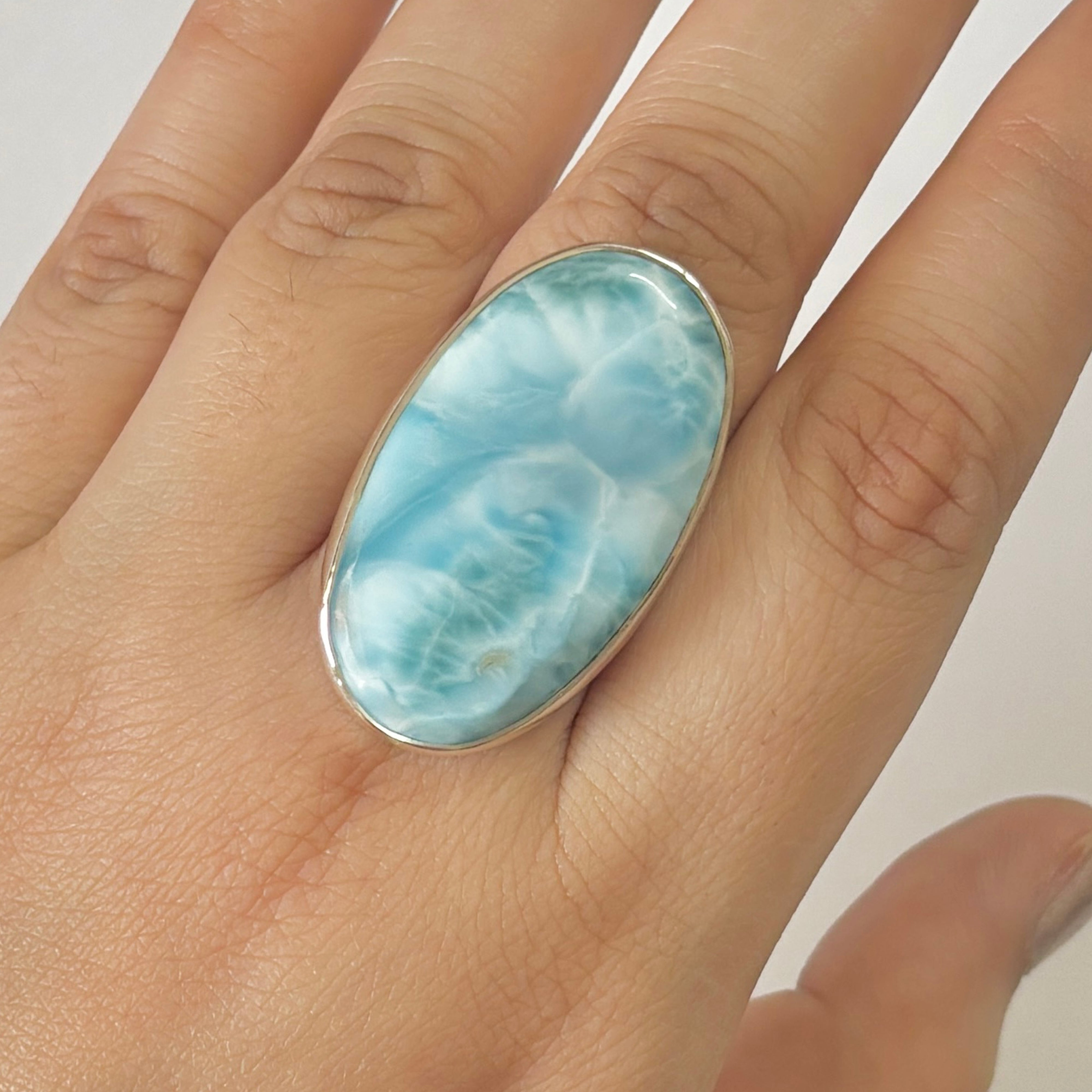 Larimar Ring-(LAR-2-195)
