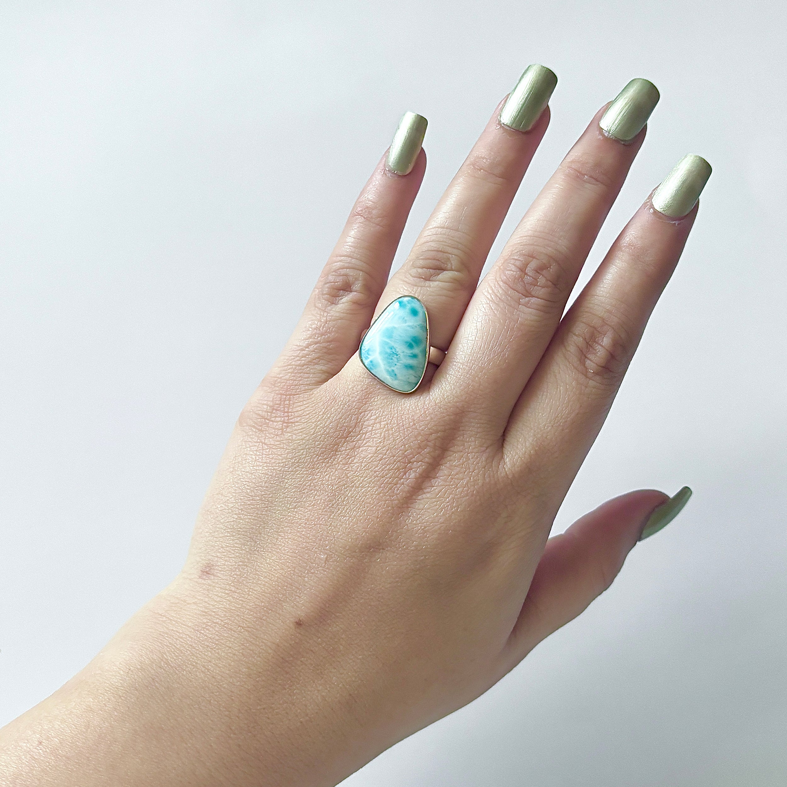 Larimar Ring-(LAR-2-20)