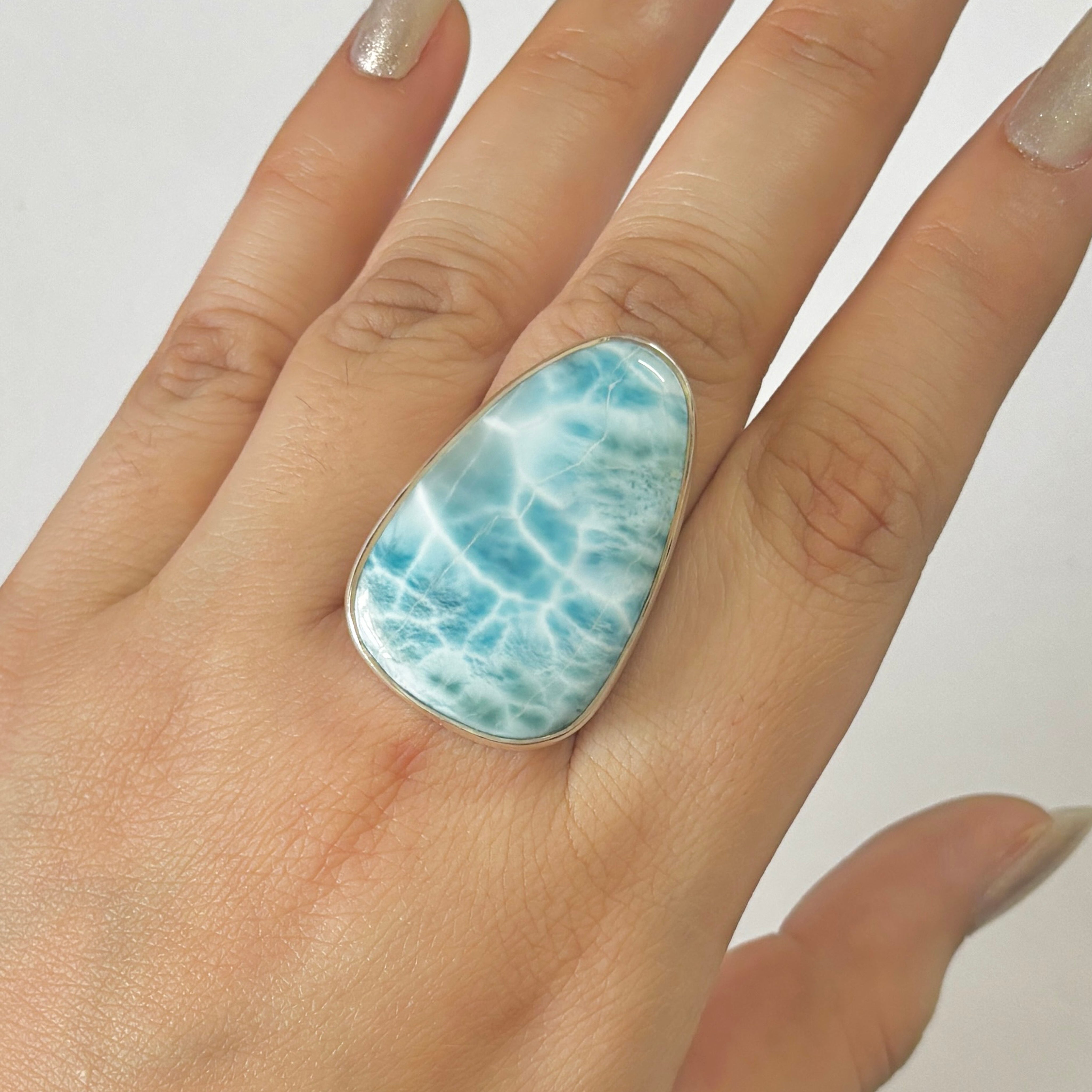 Larimar Ring-(LAR-2-201)