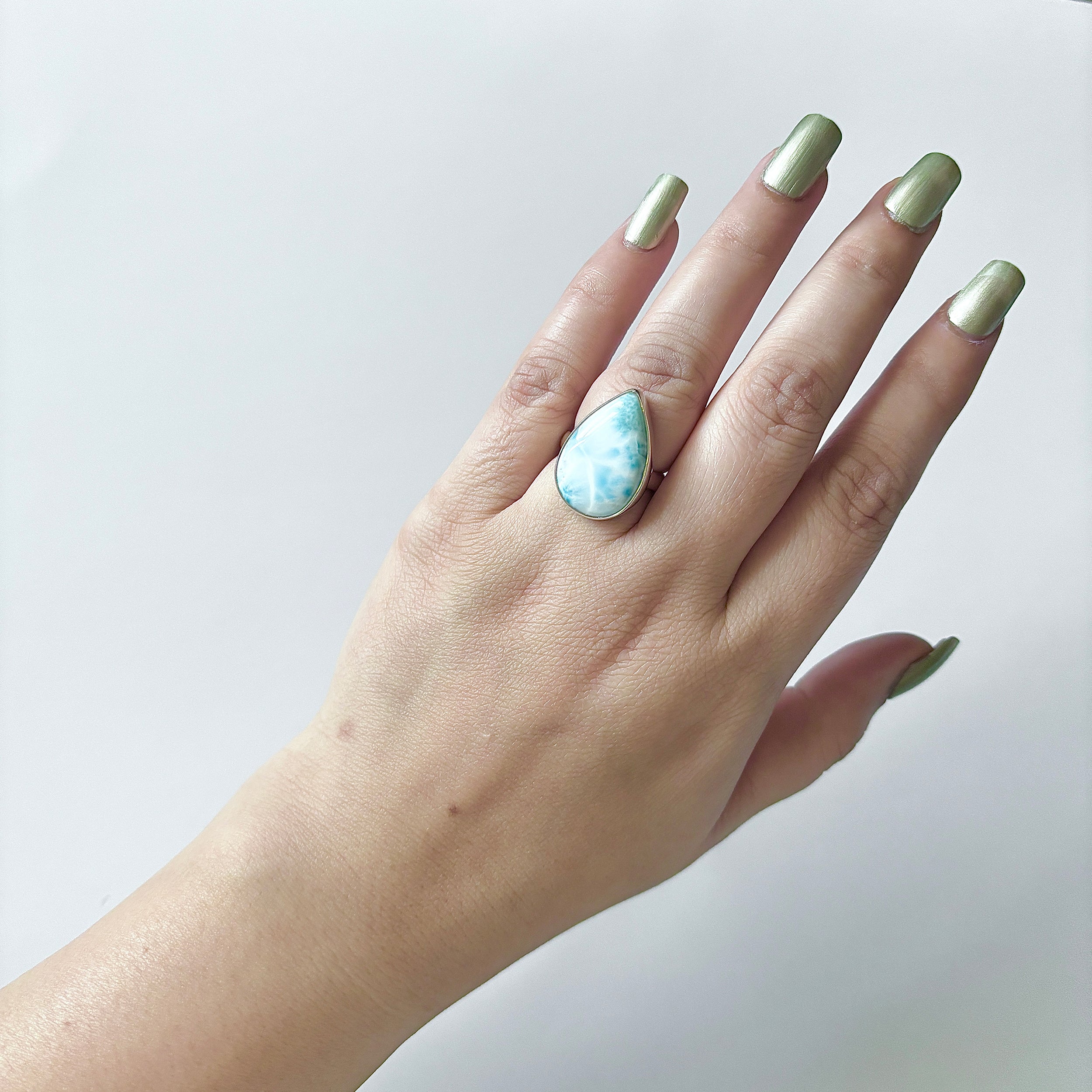 Larimar Ring-(LAR-2-21)
