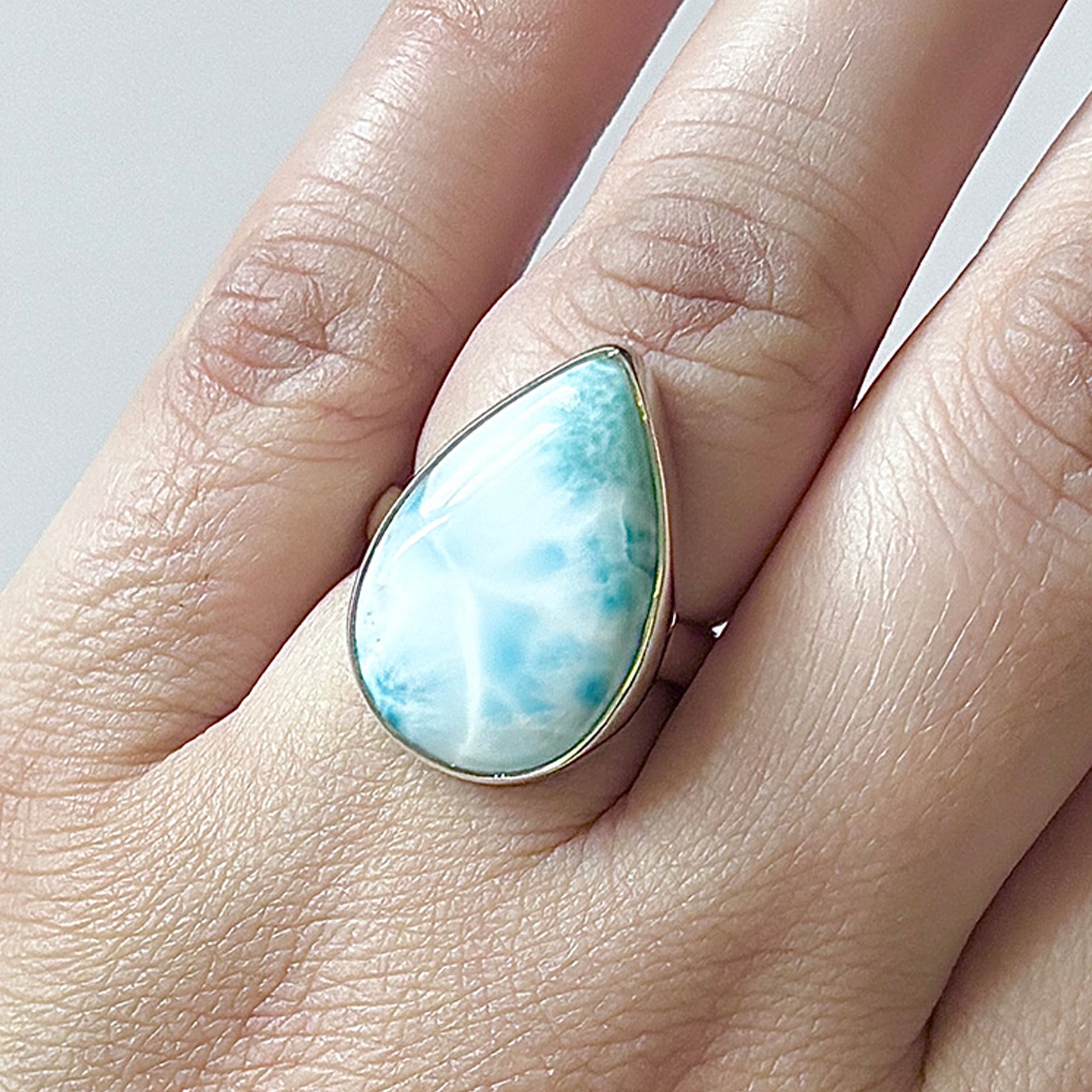 Larimar Ring-(LAR-2-21)