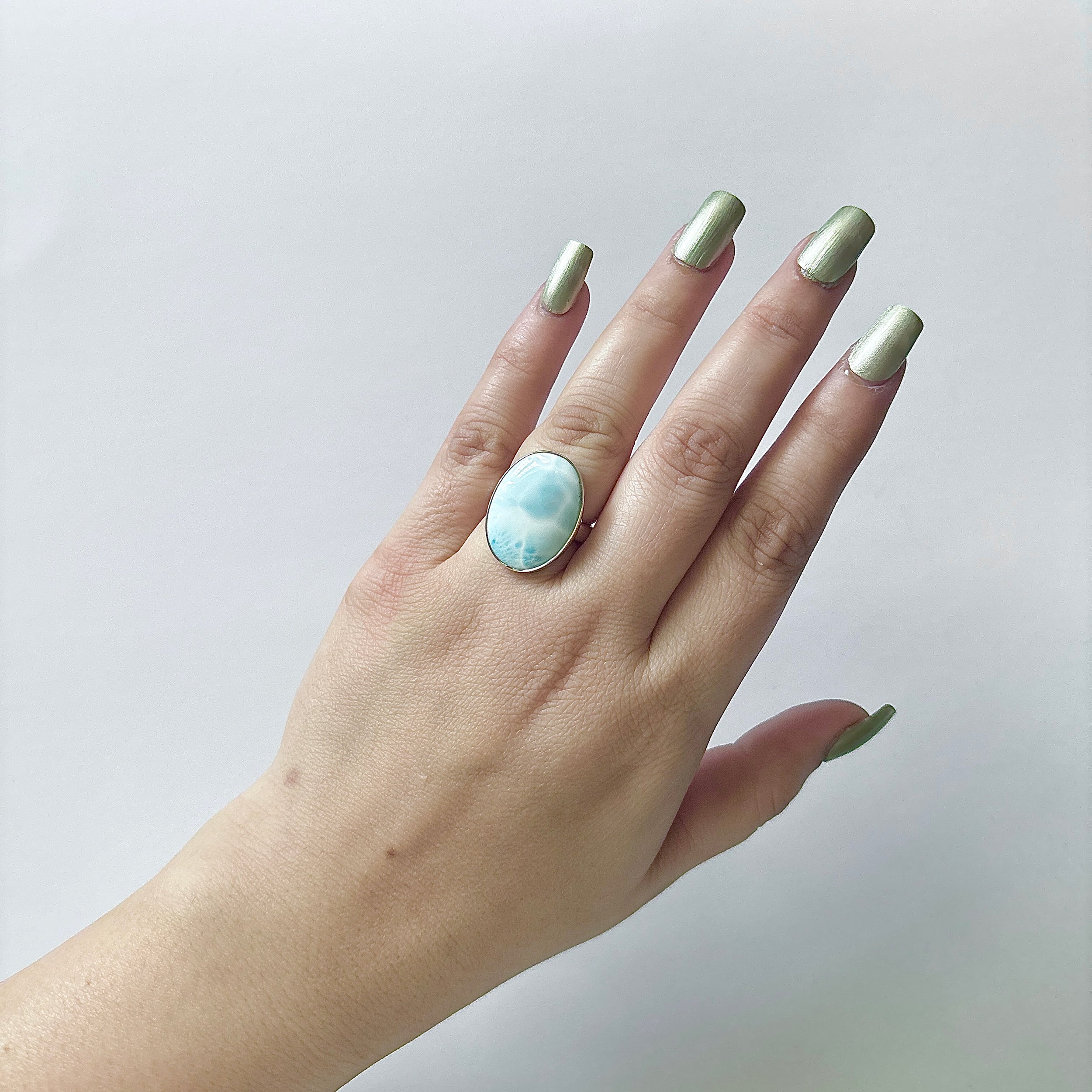 Larimar Ring-(LAR-2-22)