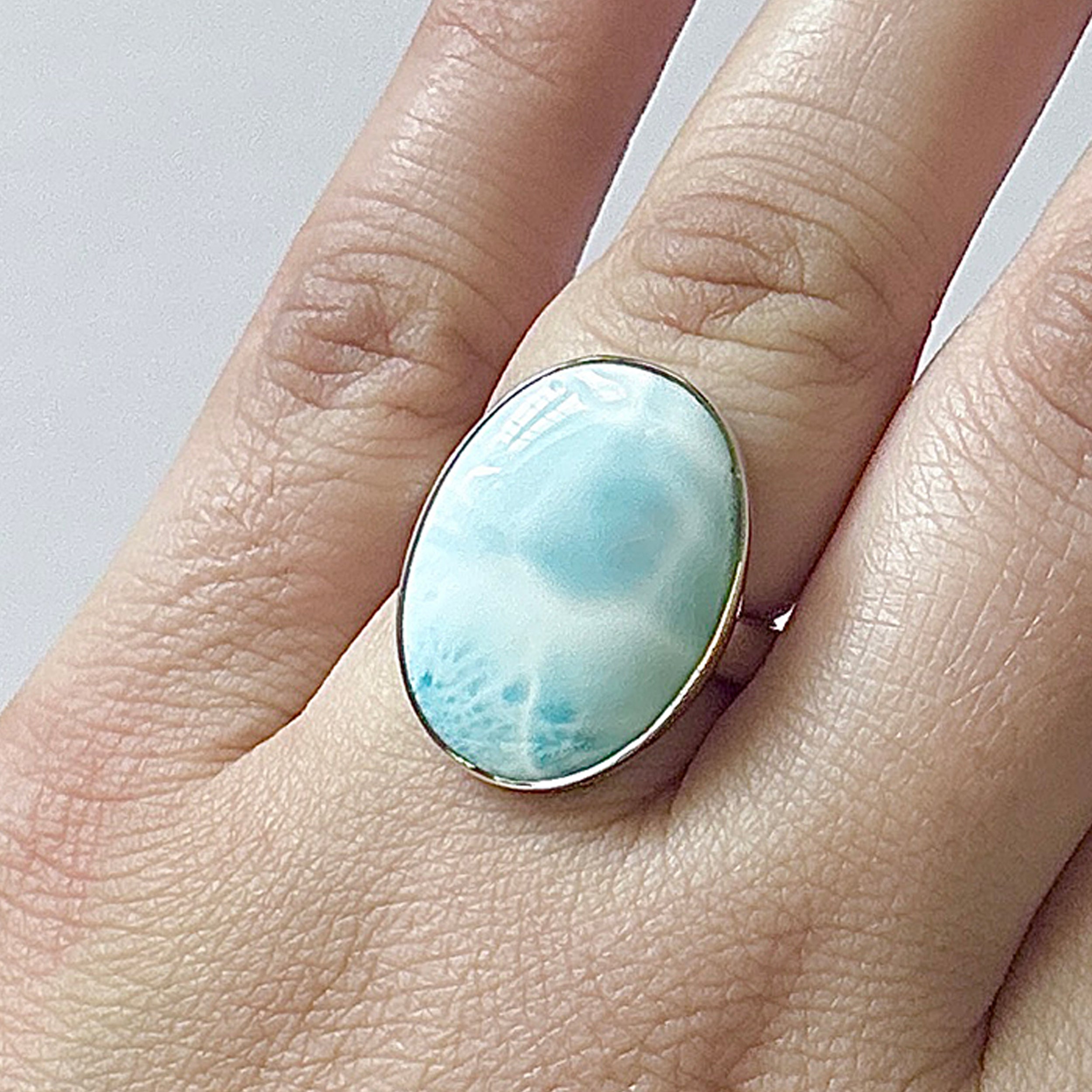 Larimar Ring-(LAR-2-22)