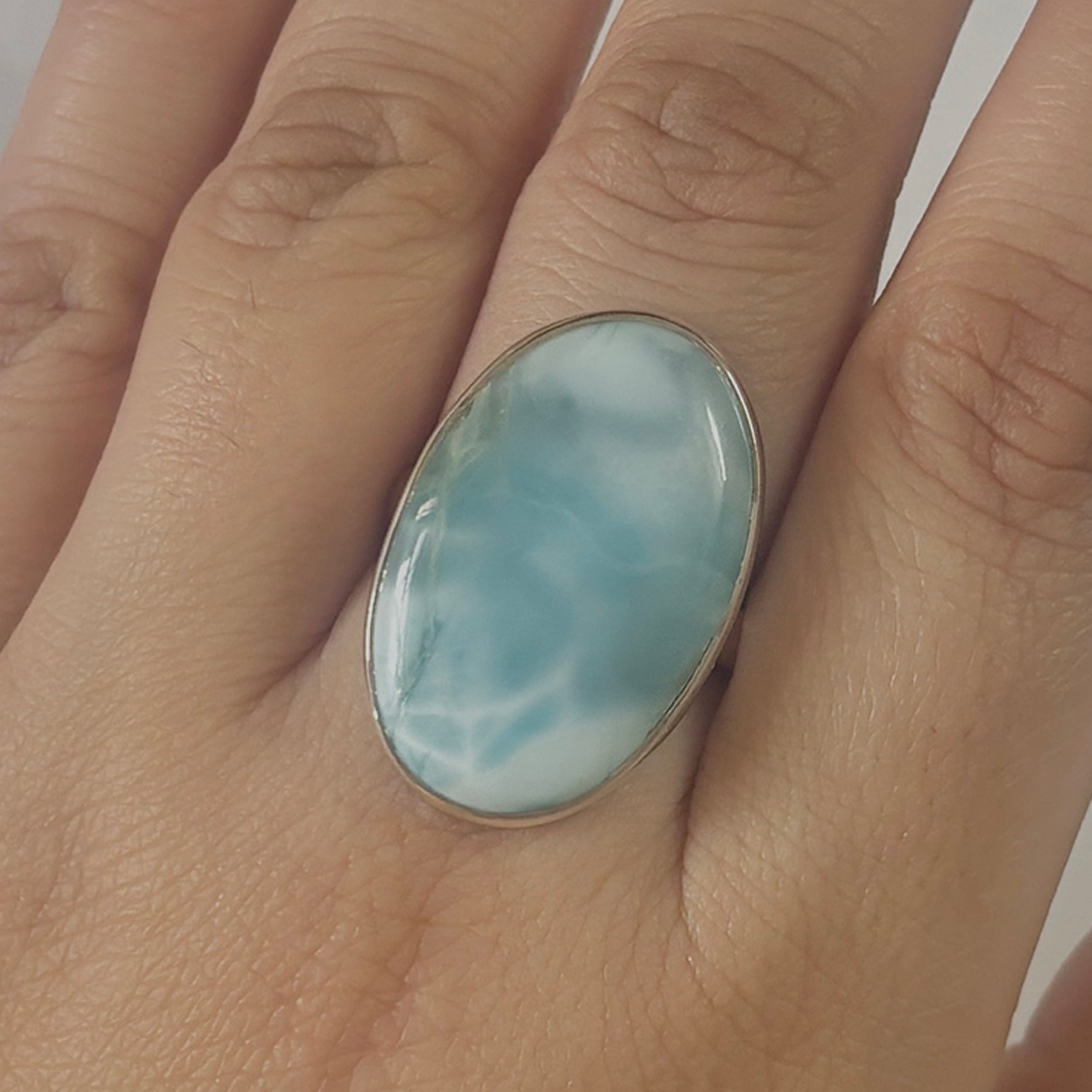 Larimar Ring-(LAR-2-224)