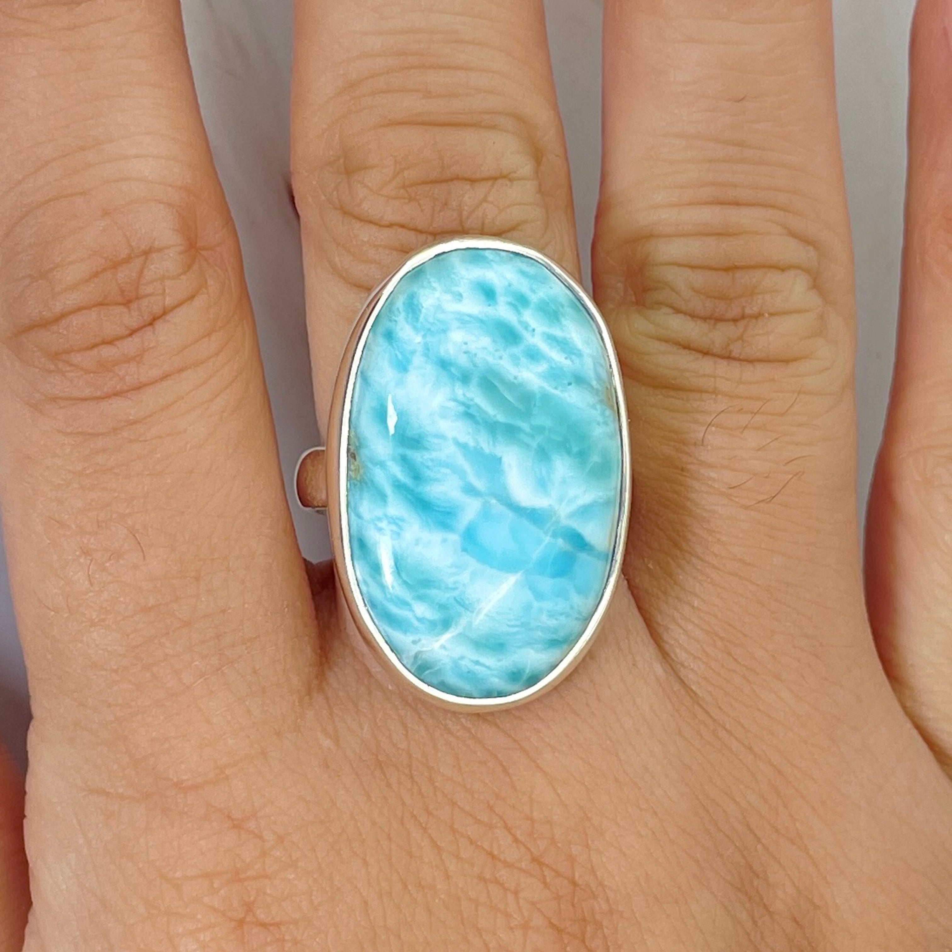 Larimar Ring-(LAR-2-242)