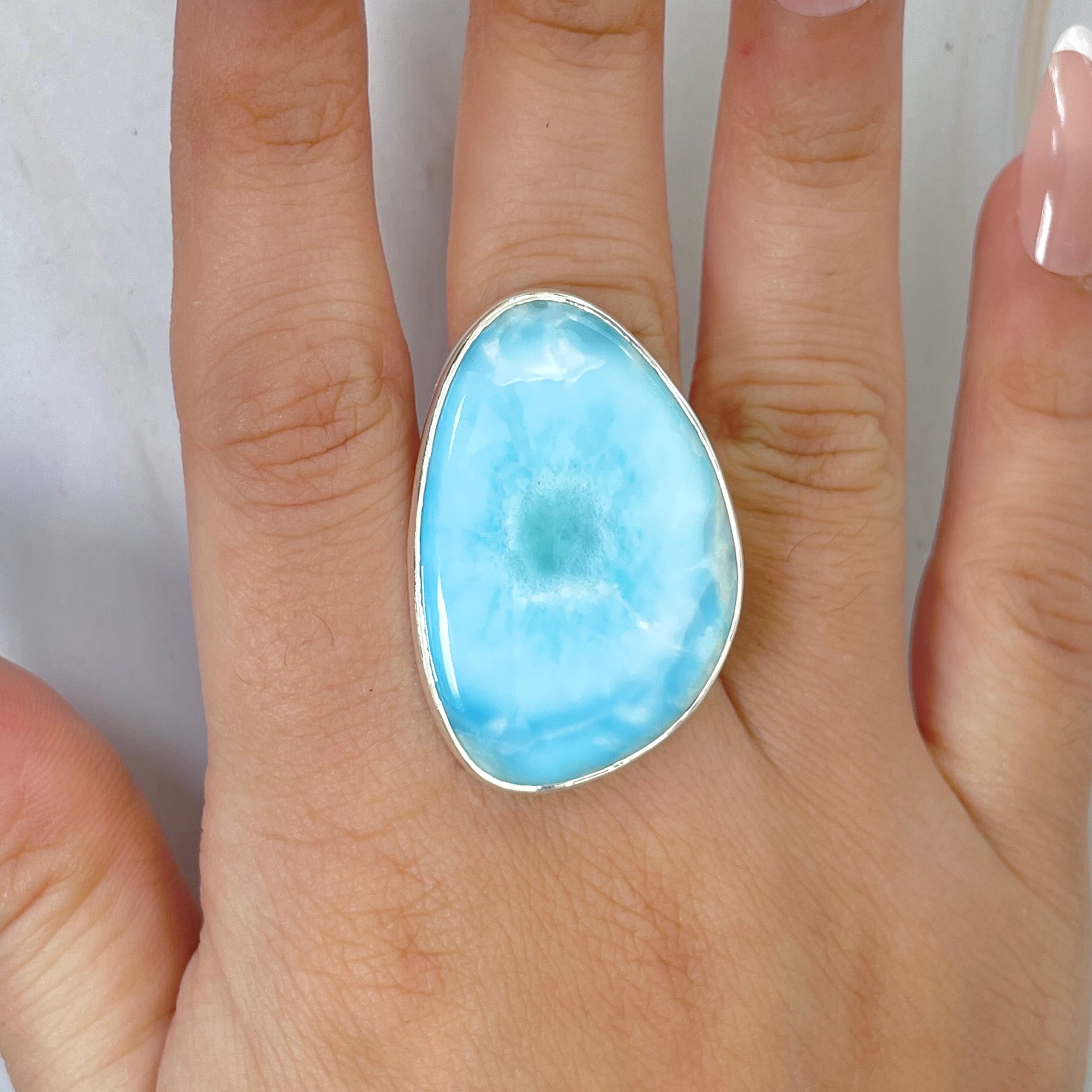Larimar Ring-(LAR-2-252)
