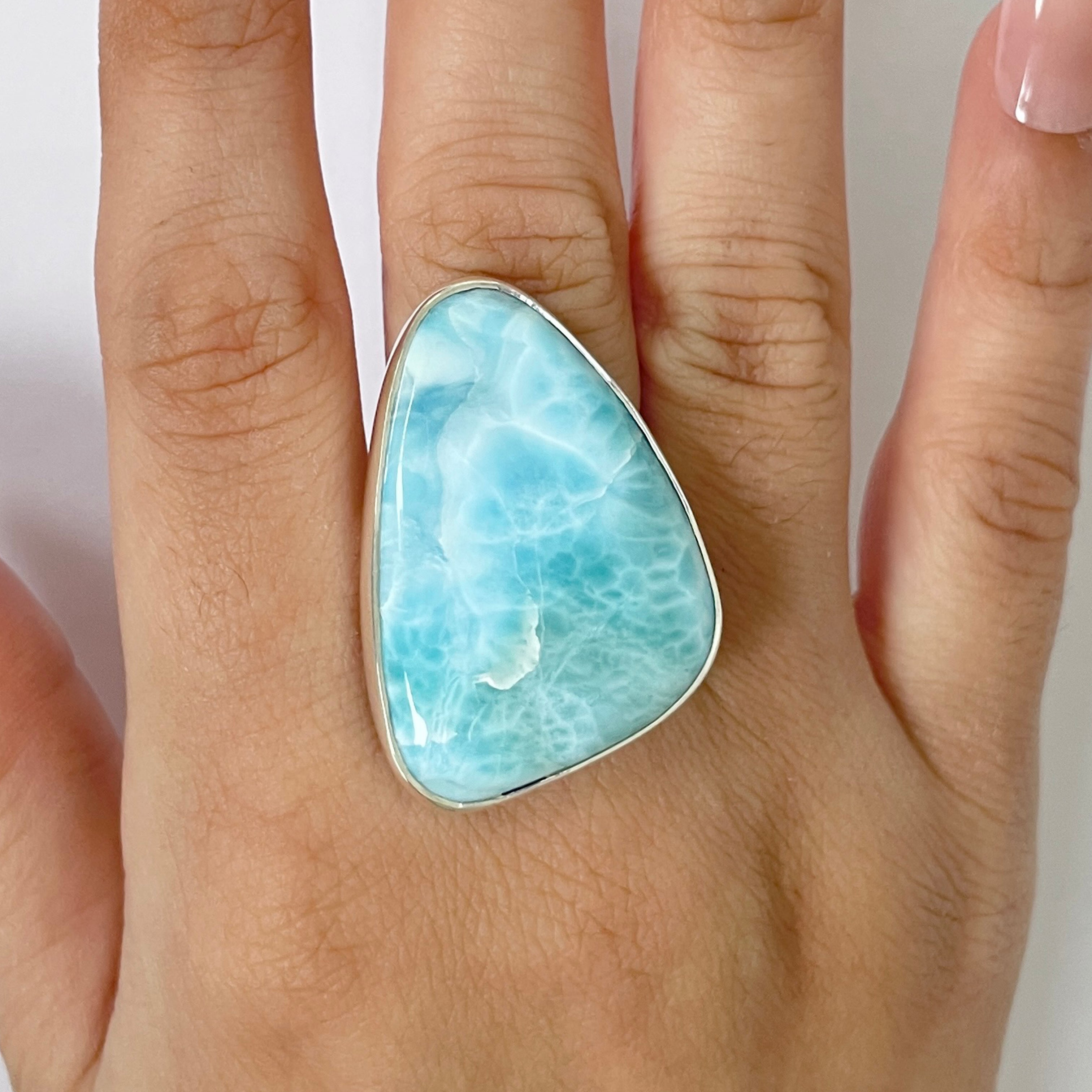 Larimar Ring-(LAR-2-255)