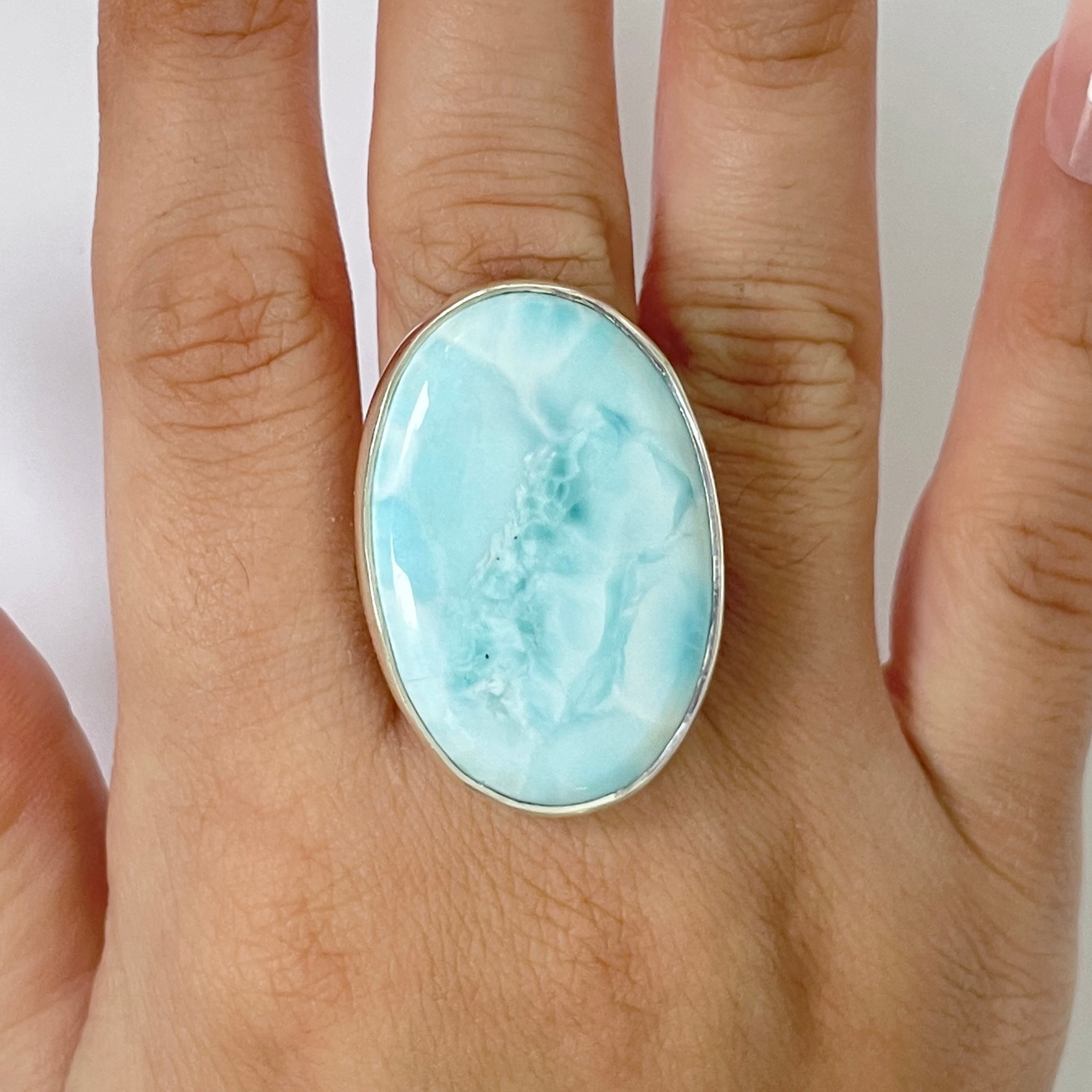 Larimar Ring-(LAR-2-256)