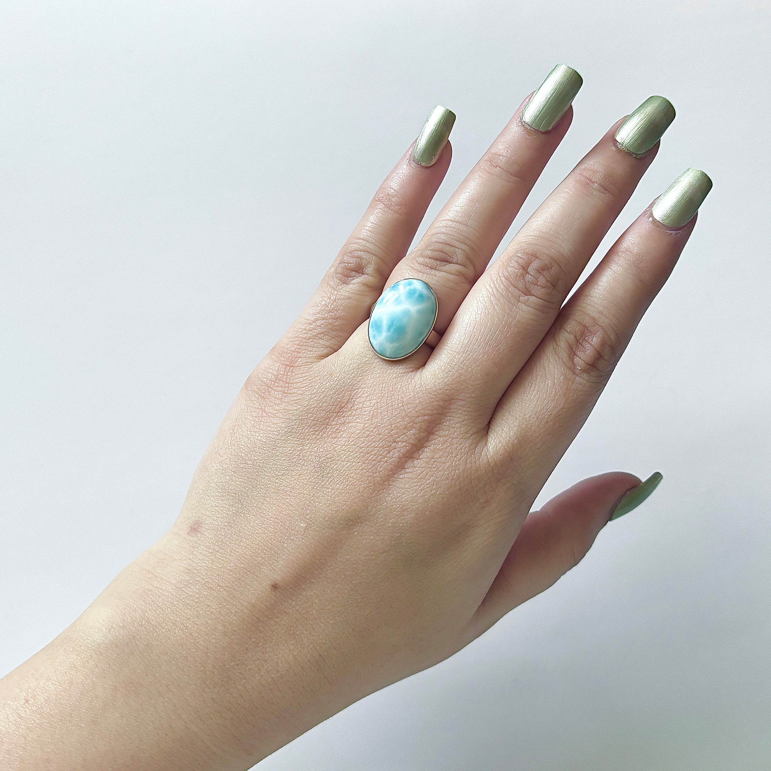 Larimar Ring-(LAR-2-26)