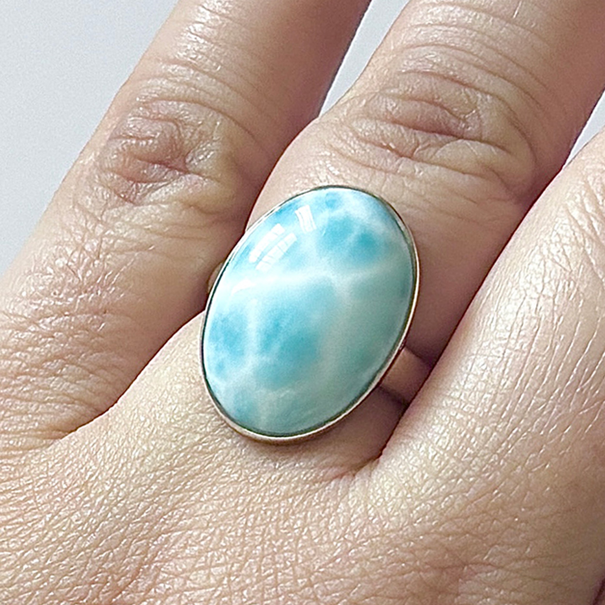 Larimar Ring-(LAR-2-26)