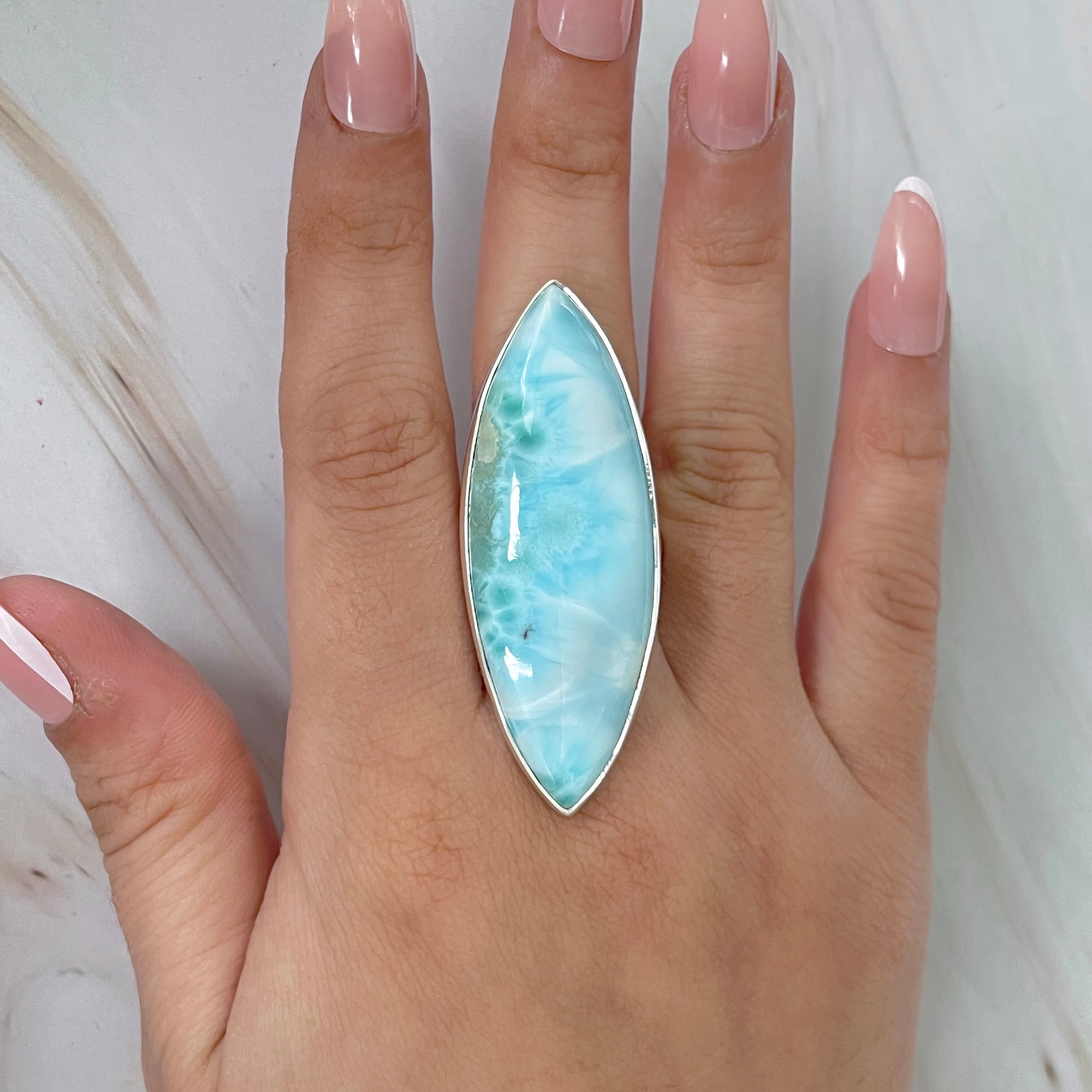 Larimar Ring-(LAR-2-268)