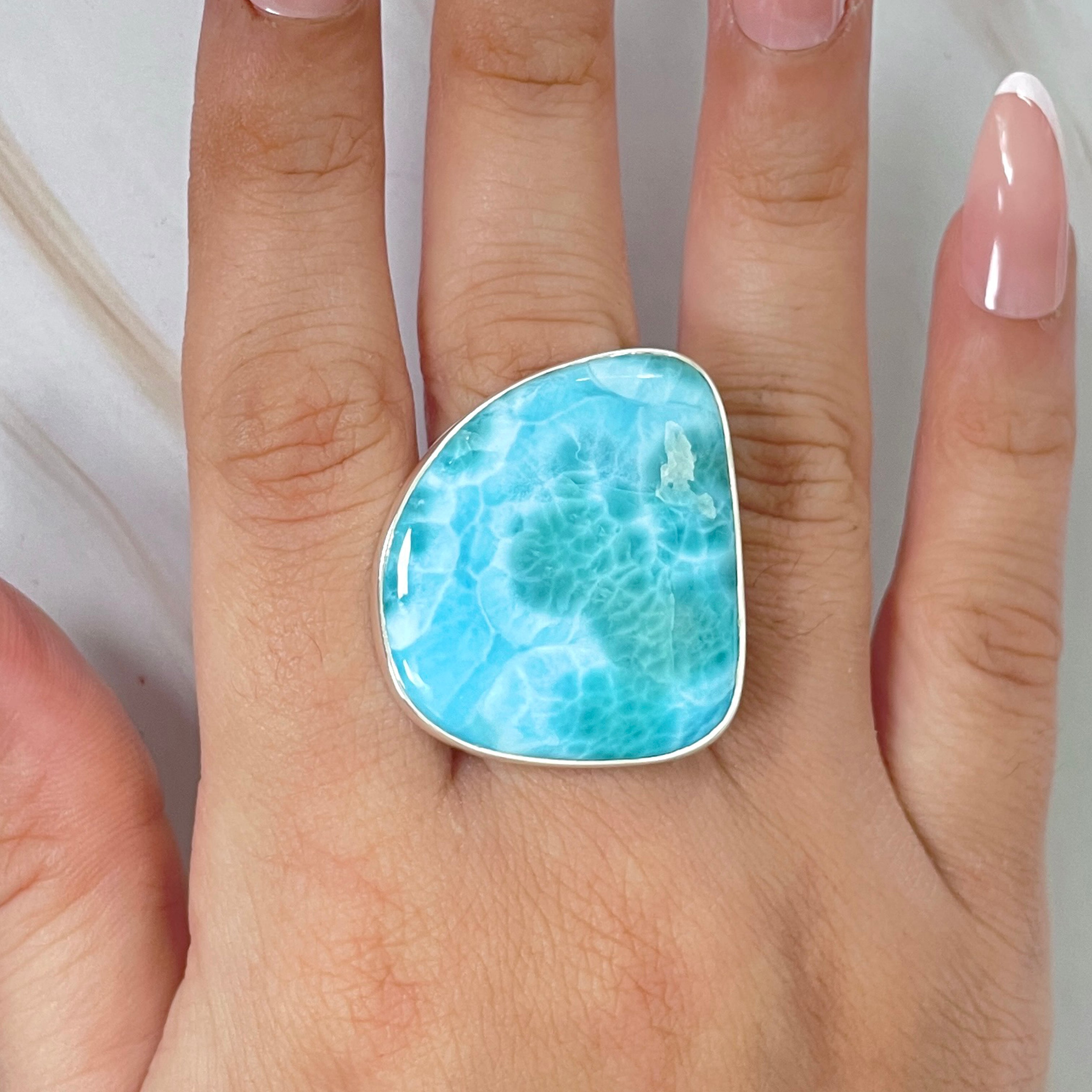Larimar Ring-(LAR-2-270)