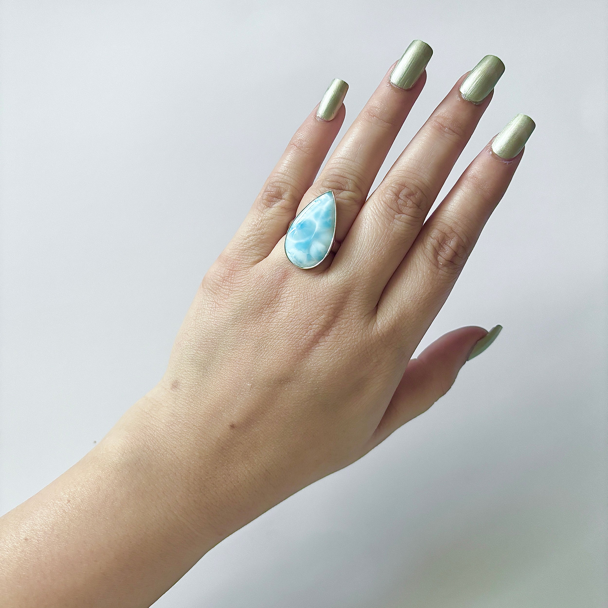 Larimar Ring-(LAR-2-28)