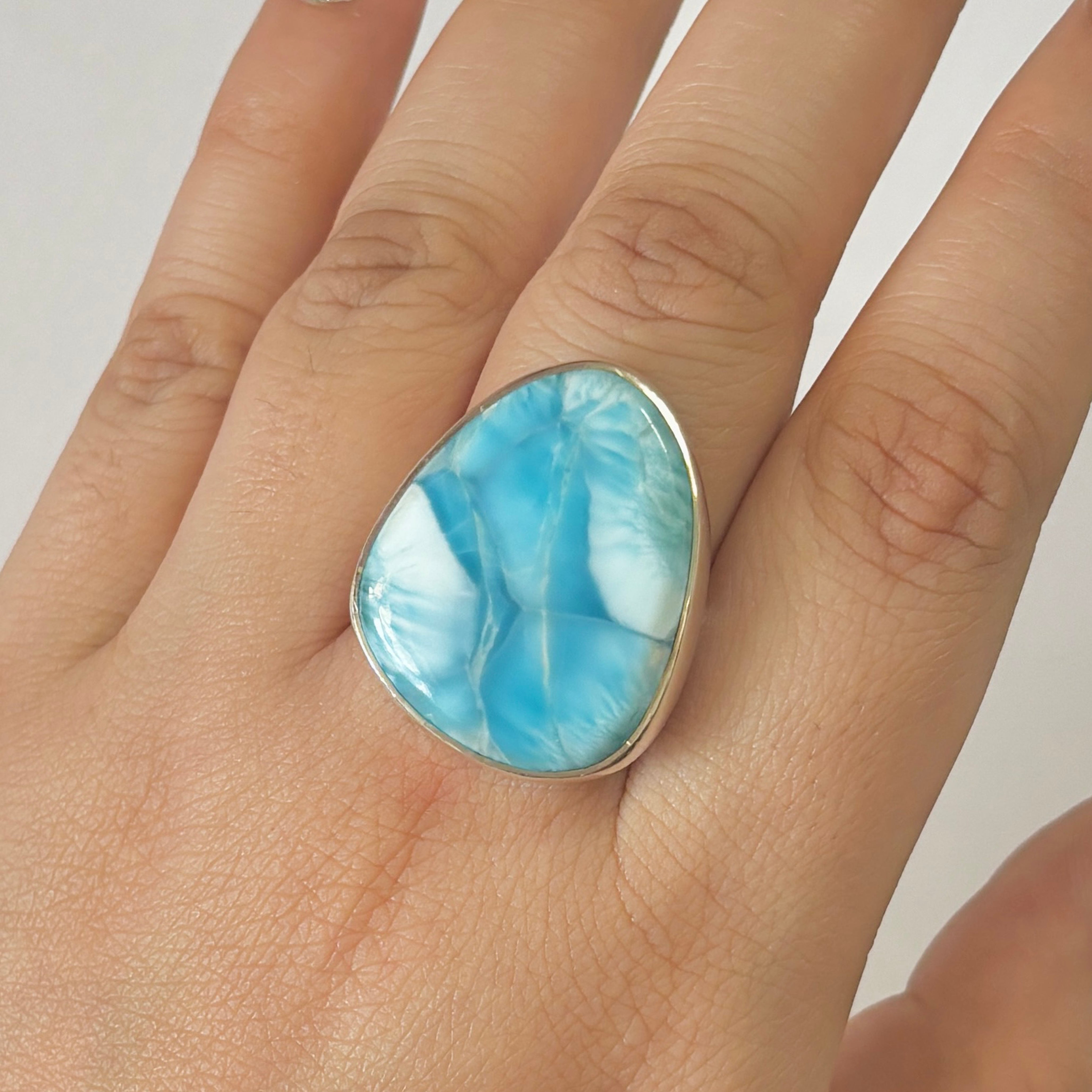 Larimar Ring-(LAR-2-287)