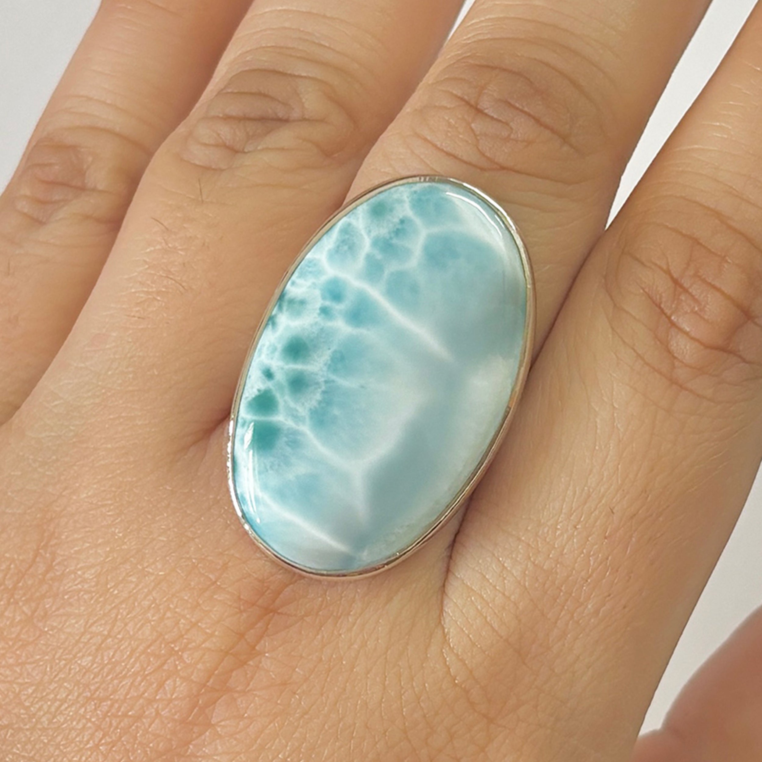 Larimar Ring-(LAR-2-297)