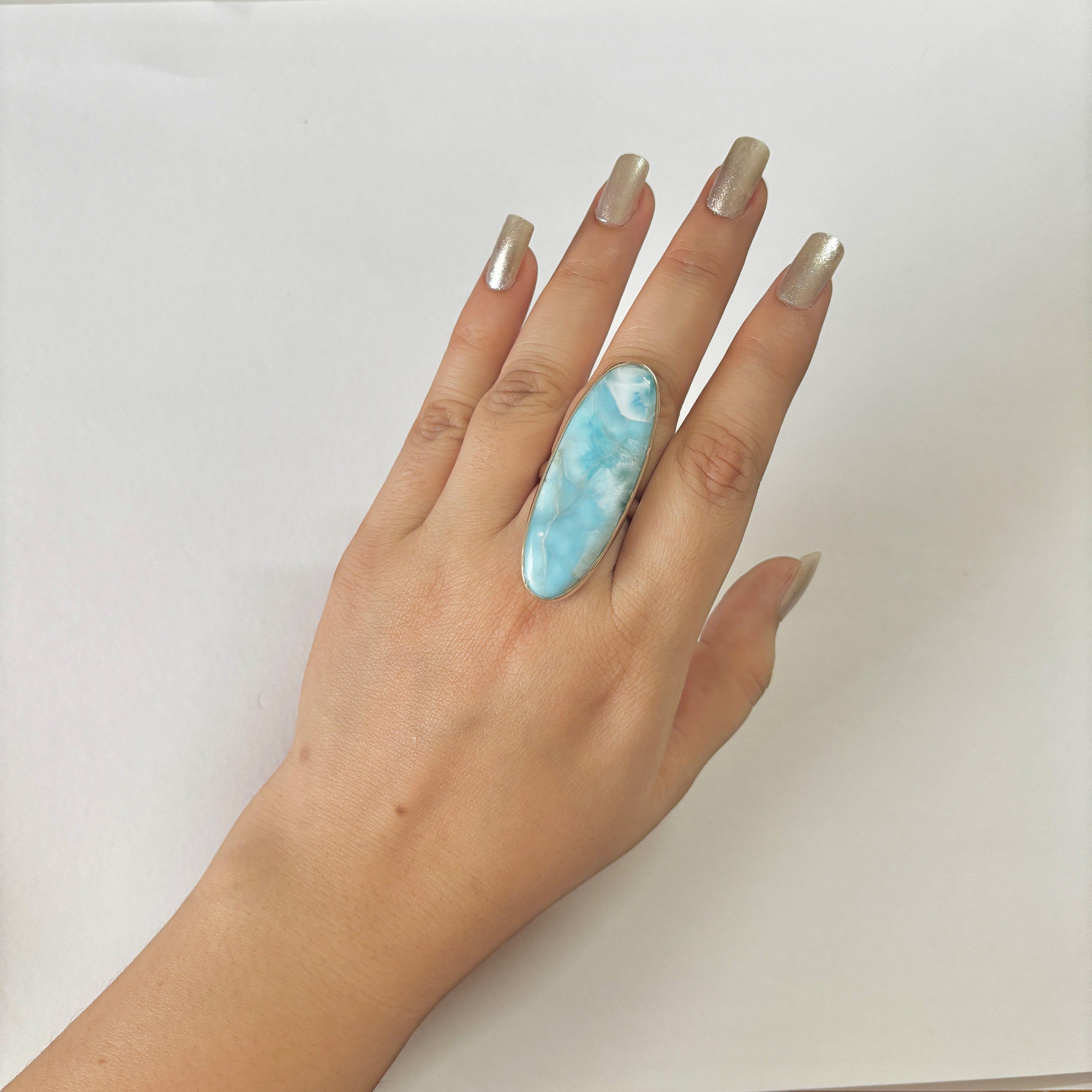Larimar Ring-(LAR-2-298)