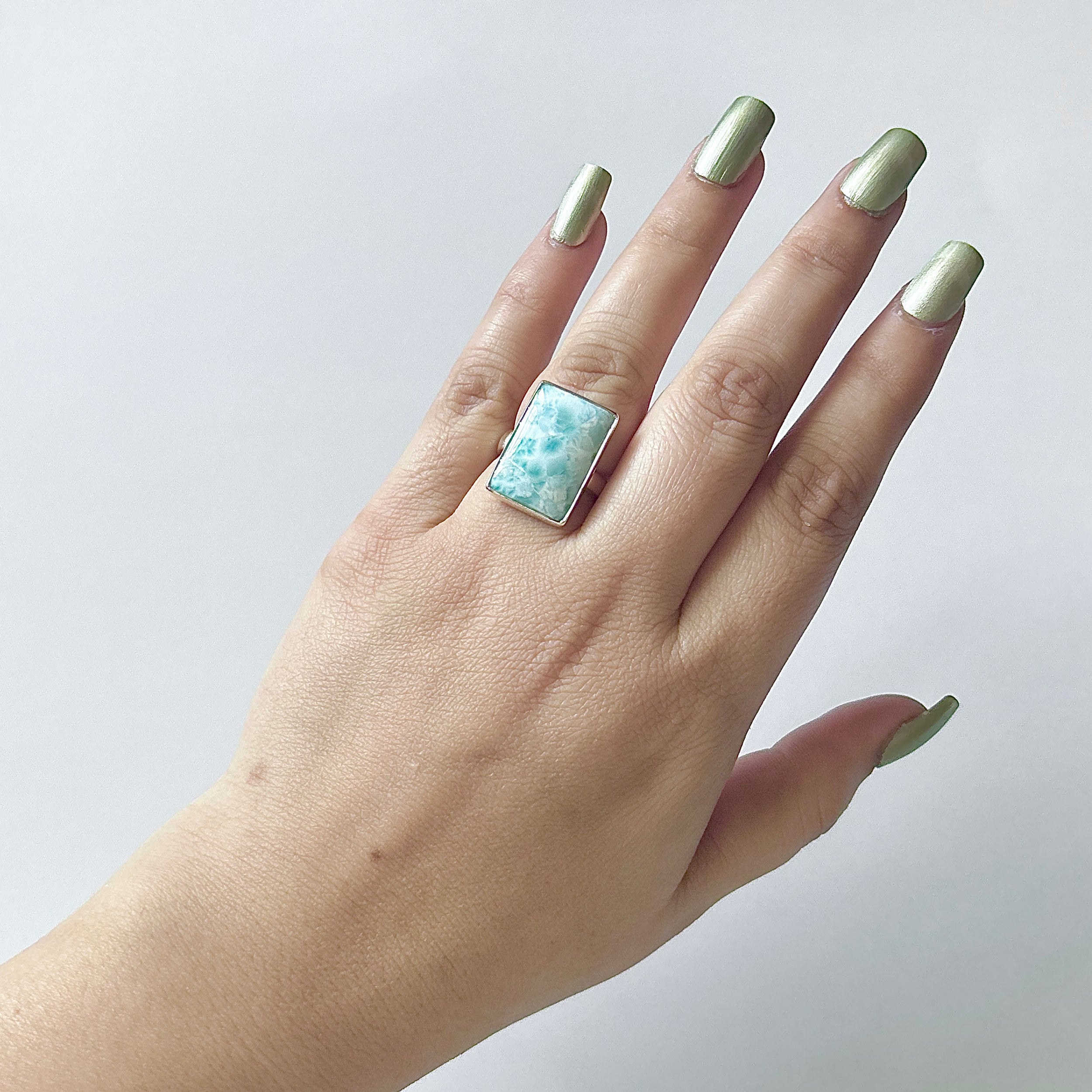 Larimar Ring-(LAR-2-30)