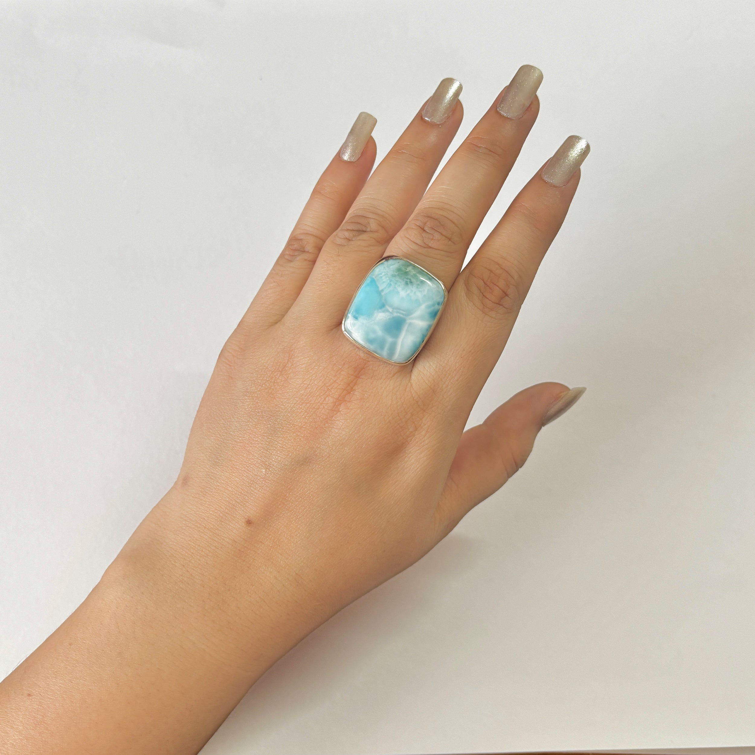 Larimar Ring-(LAR-2-302)