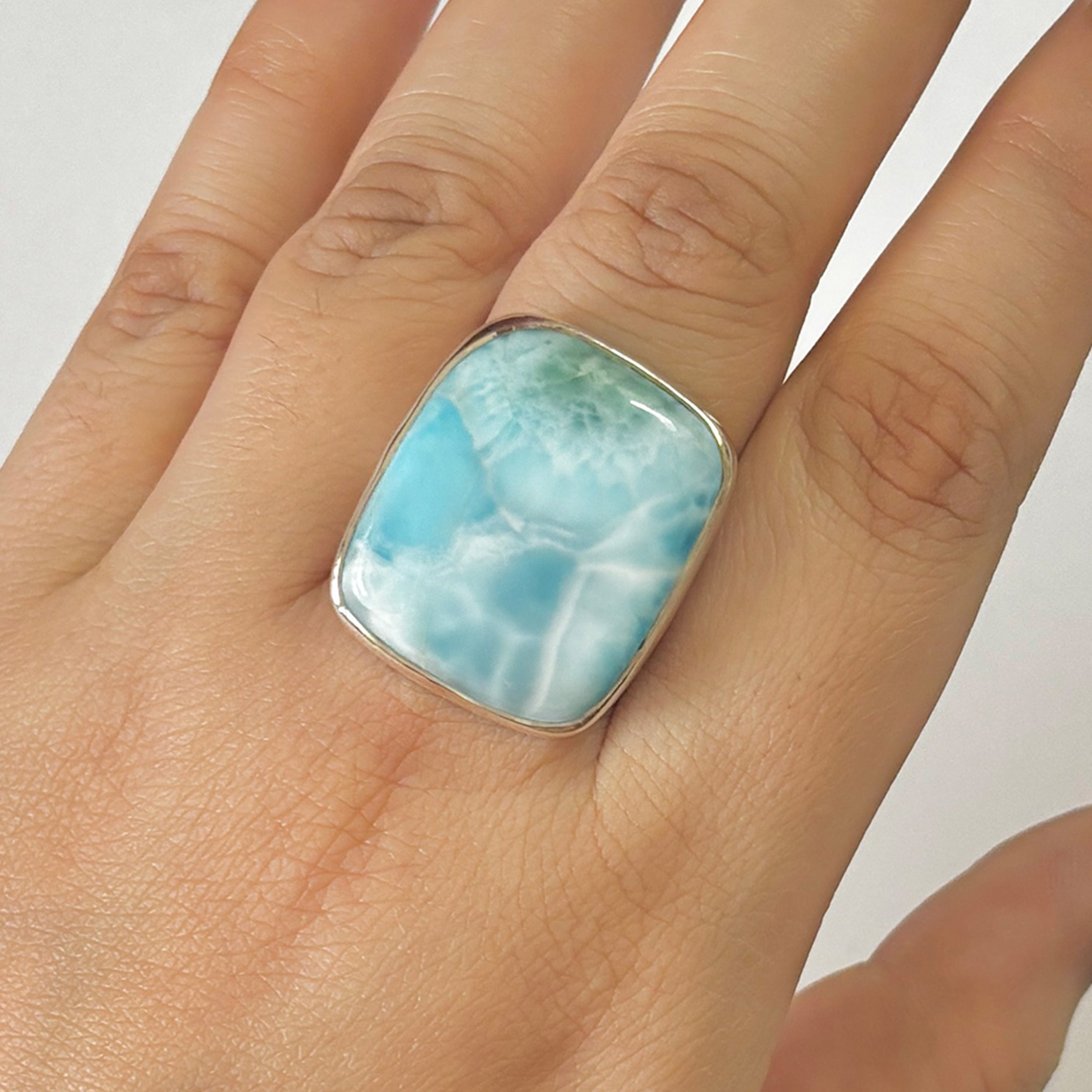 Larimar Ring-(LAR-2-302)