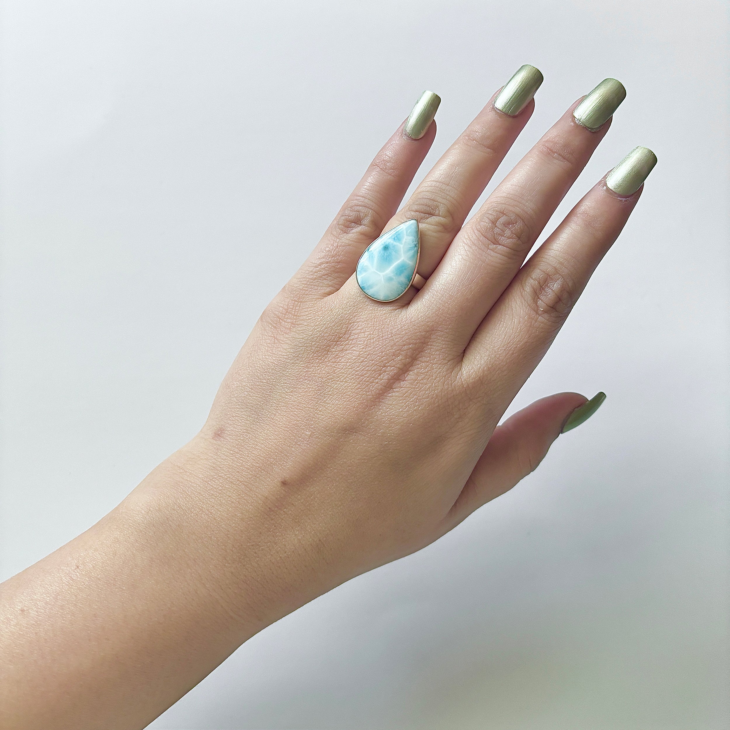 Larimar Ring-(LAR-2-31)