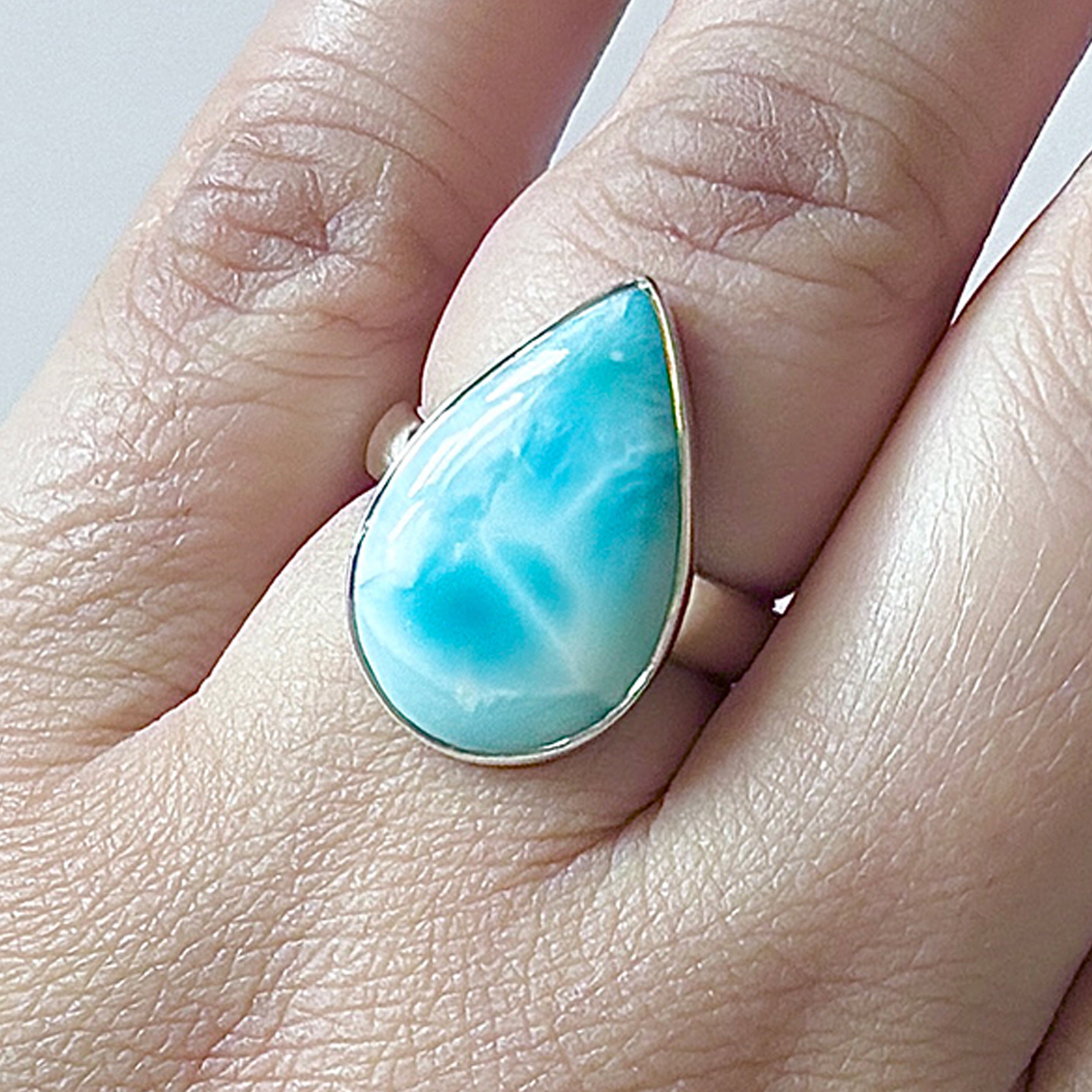 Larimar Ring-(LAR-2-32)
