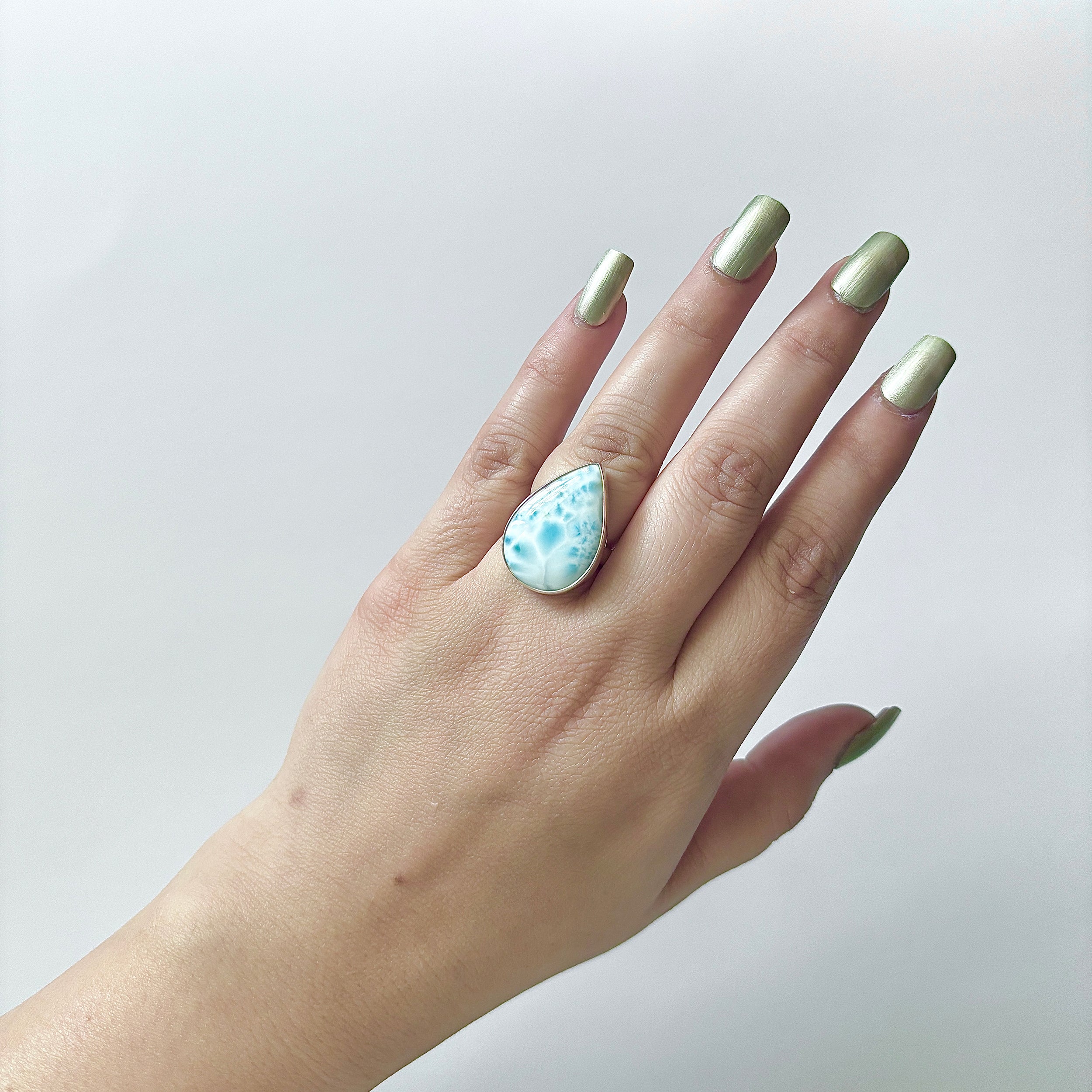 Larimar Ring-(LAR-2-33)