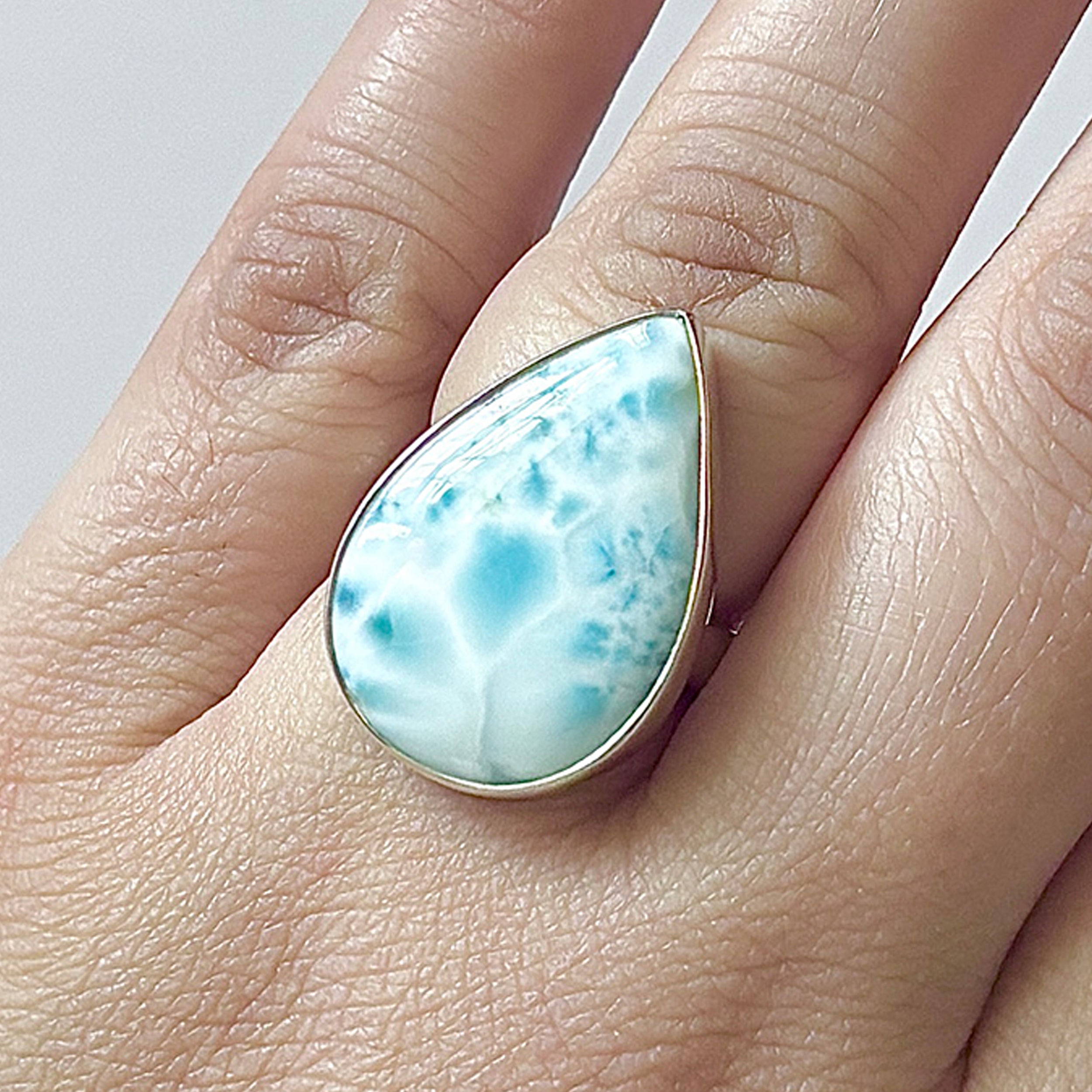 Larimar Ring-(LAR-2-33)