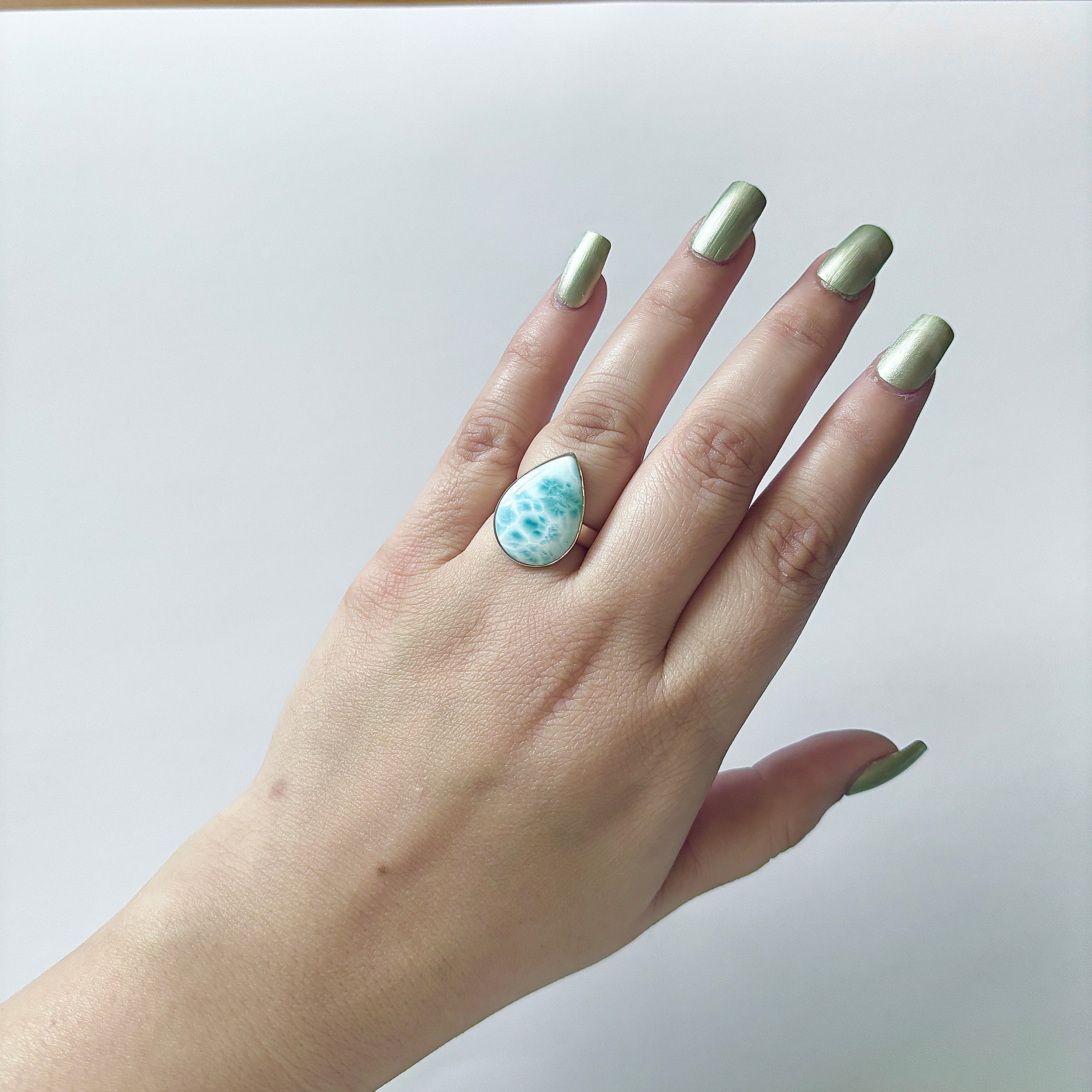 Larimar Ring-(LAR-2-35)
