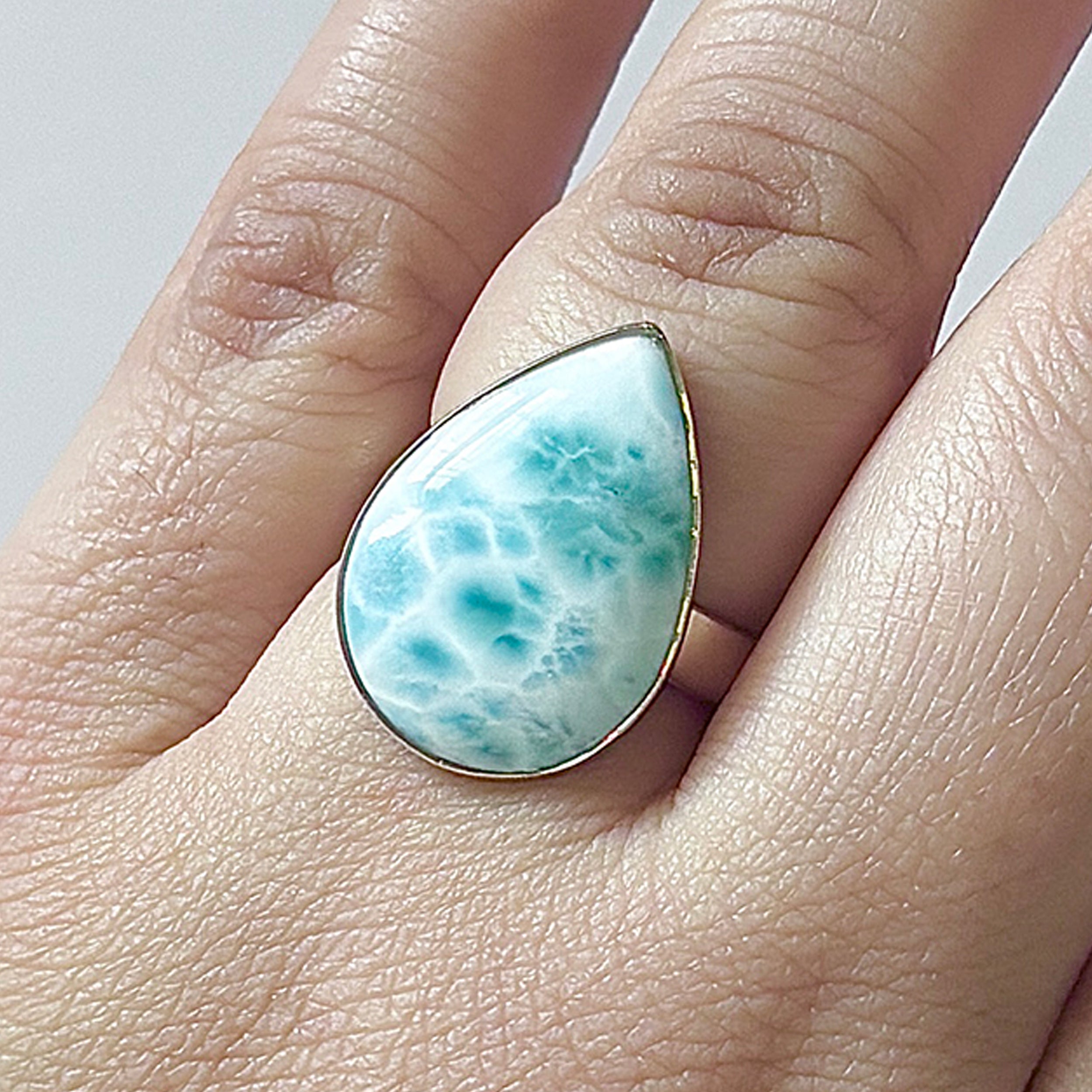 Larimar Ring-(LAR-2-35)