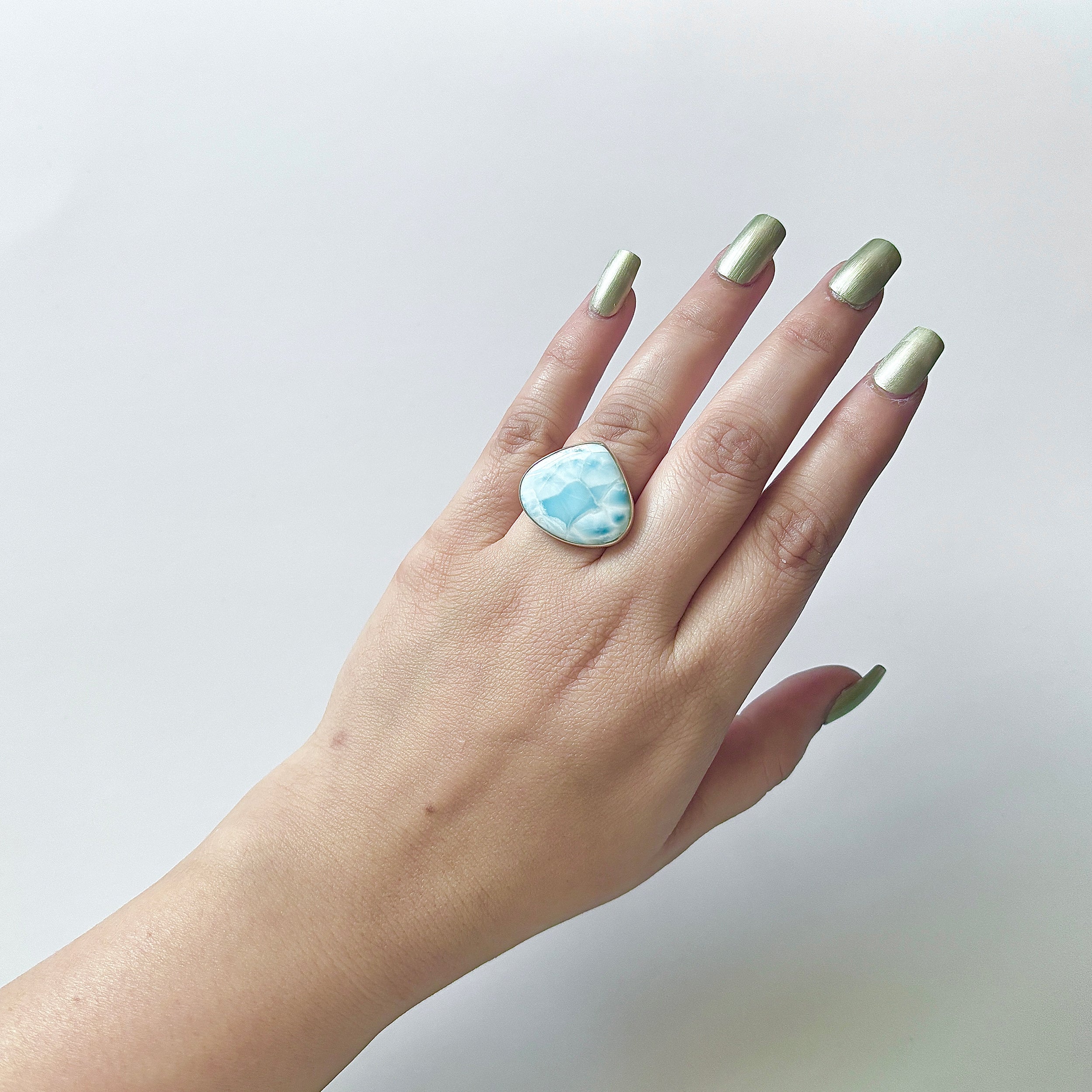 Larimar Ring-(LAR-2-36)