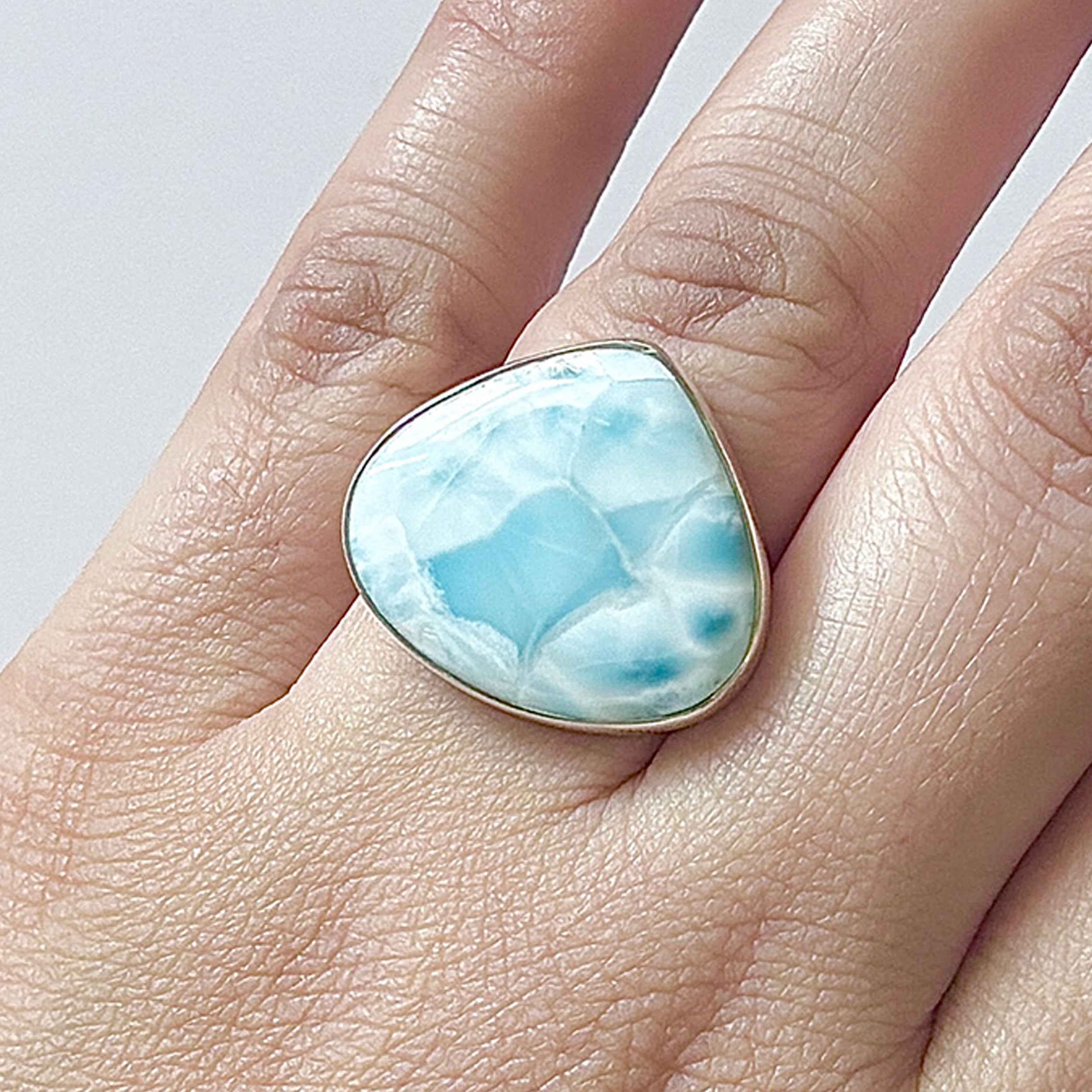 Larimar Ring-(LAR-2-36)