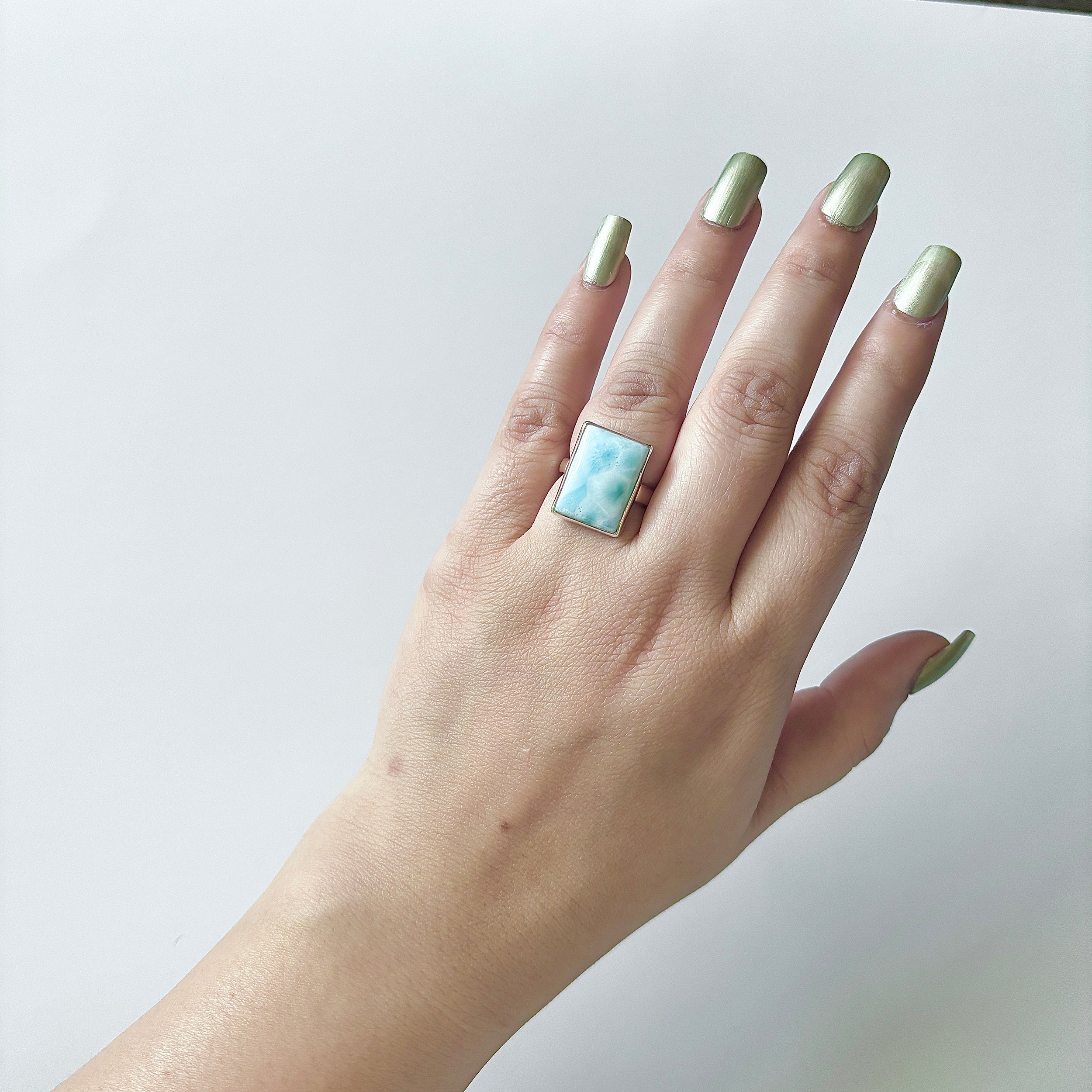 Larimar Ring-(LAR-2-37)