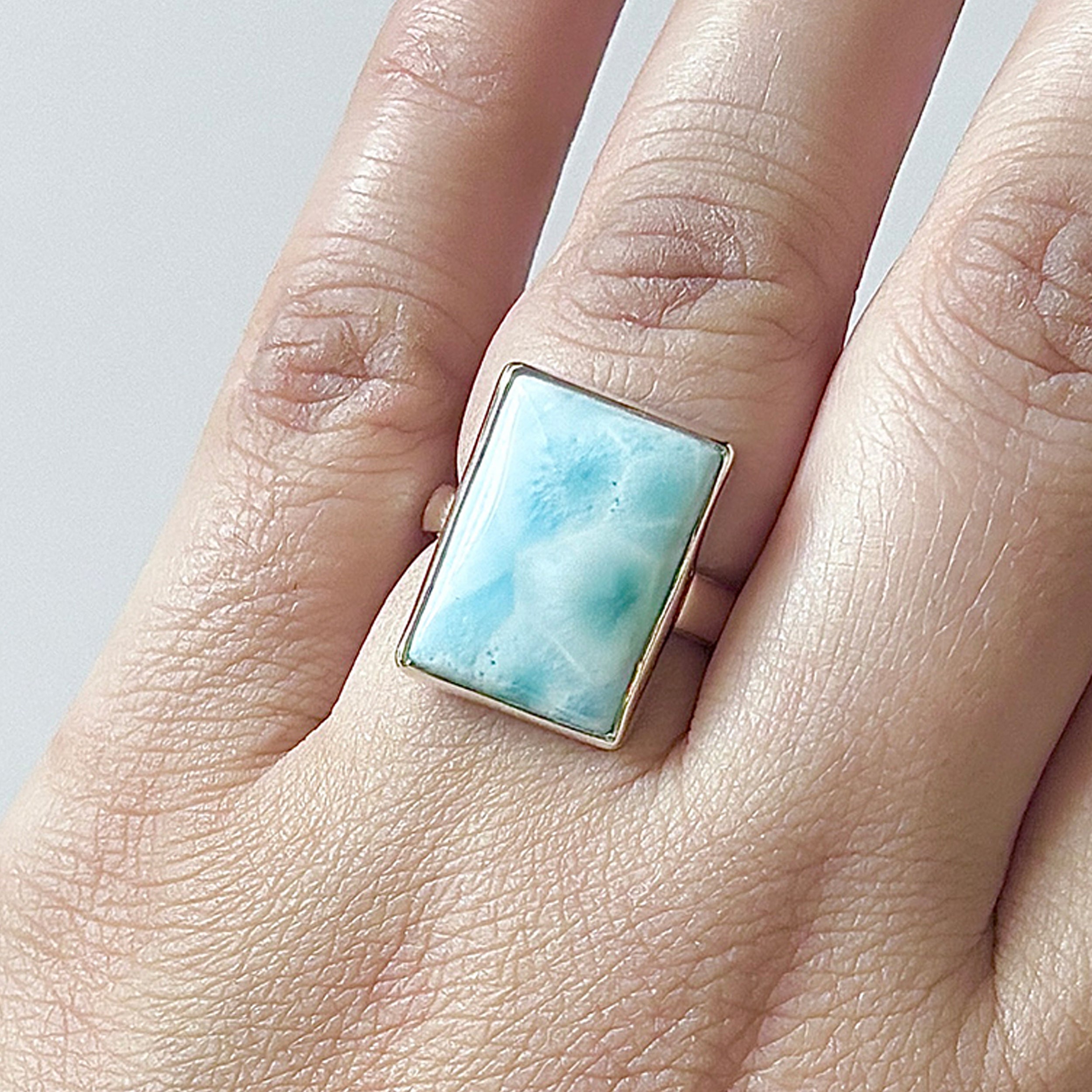 Larimar Ring-(LAR-2-37)