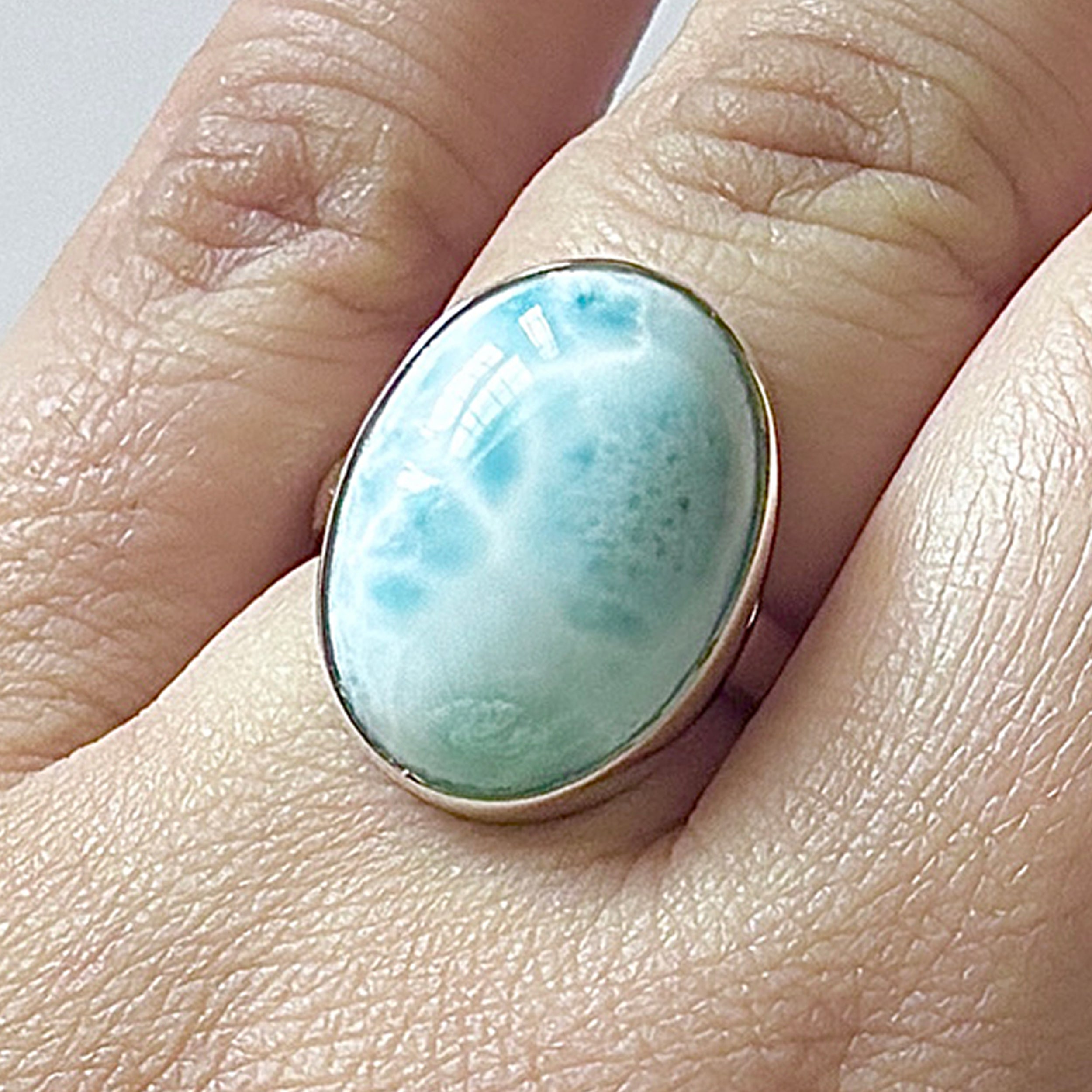Larimar Ring-(LAR-2-39)
