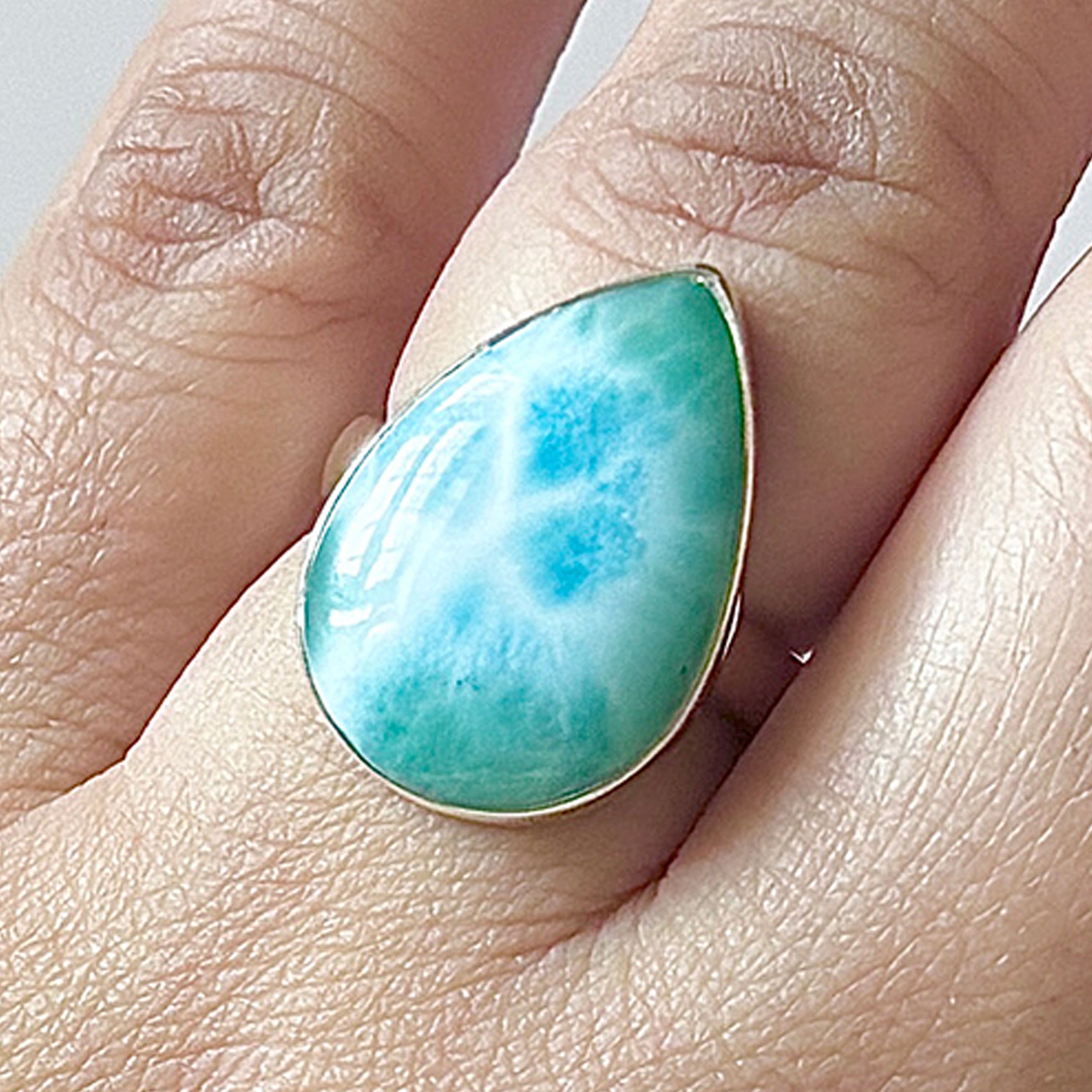 Larimar Ring-(LAR-2-4)