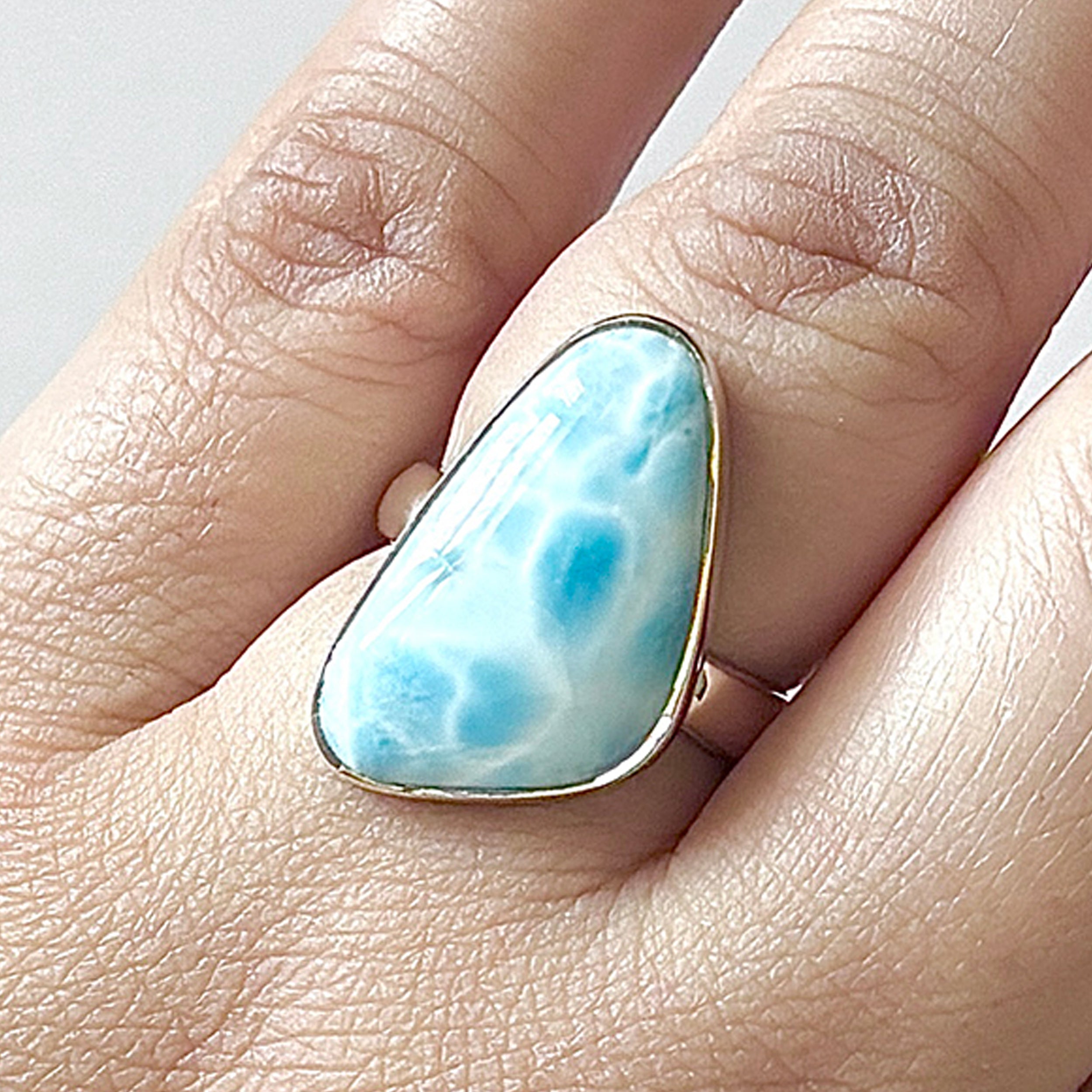 Larimar Ring-(LAR-2-40)
