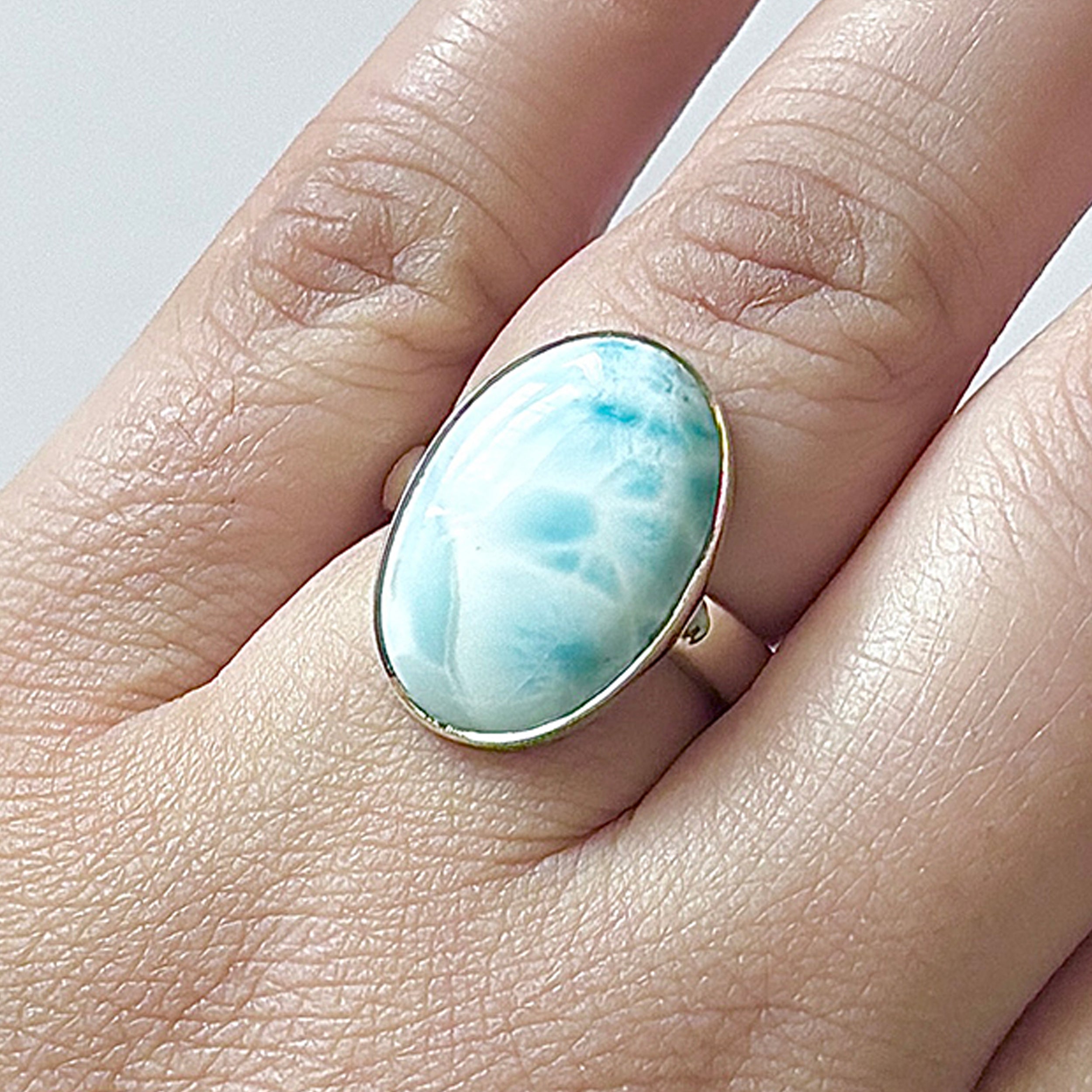 Larimar Ring-(LAR-2-42)